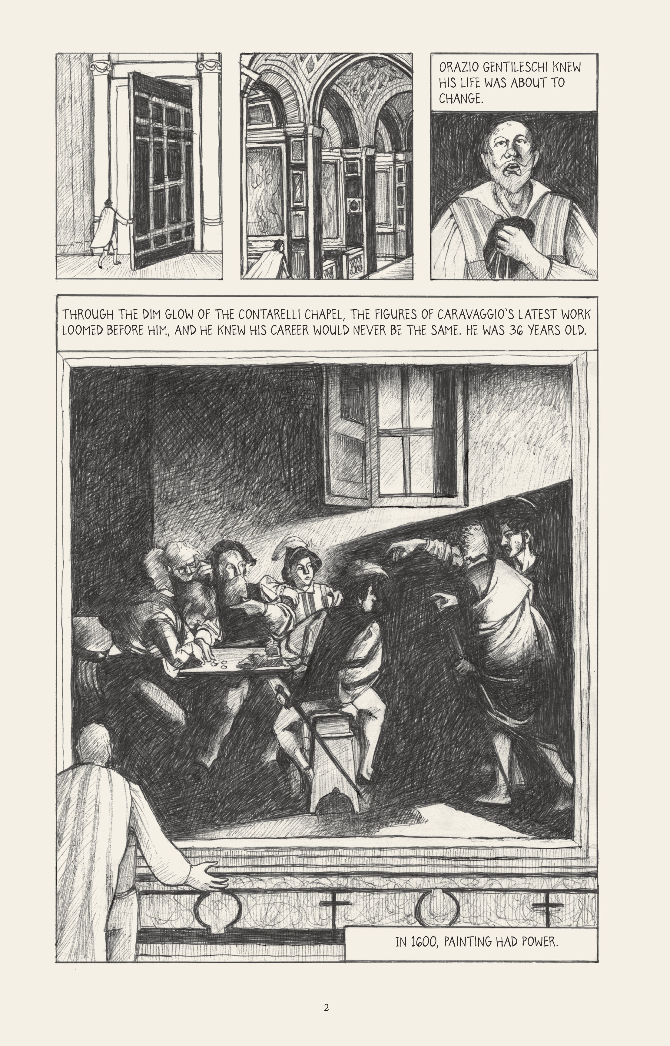 Read online I Know What I Am: The Life and Times of Artemisia Gentileschi comic -  Issue # TPB (Part 1) - 11