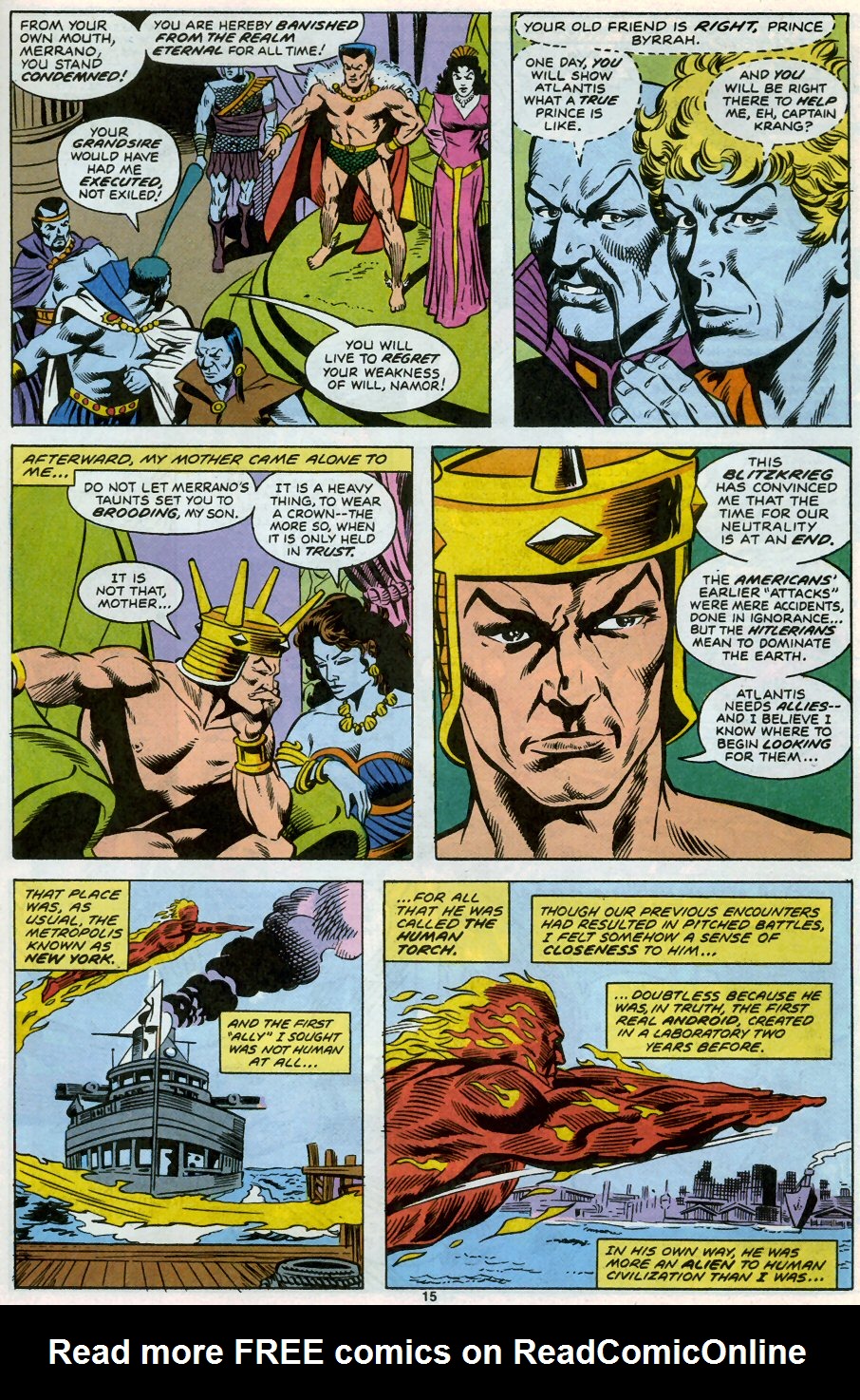 Read online Saga of the Sub-Mariner comic -  Issue #5 - 12