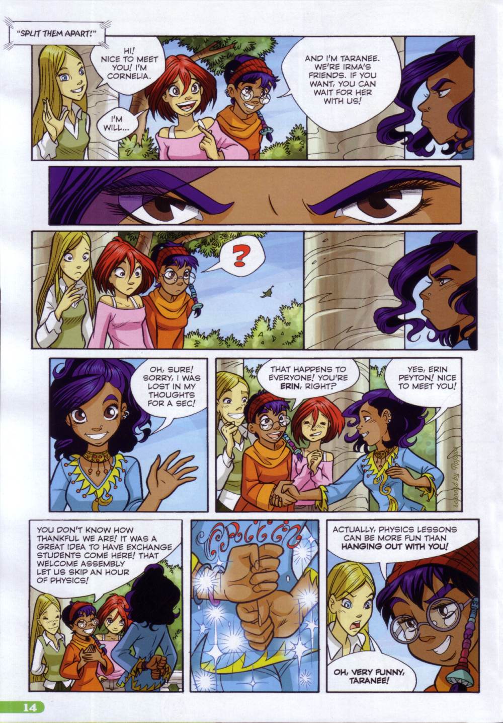 Read online W.i.t.c.h. comic -  Issue #67 - 11