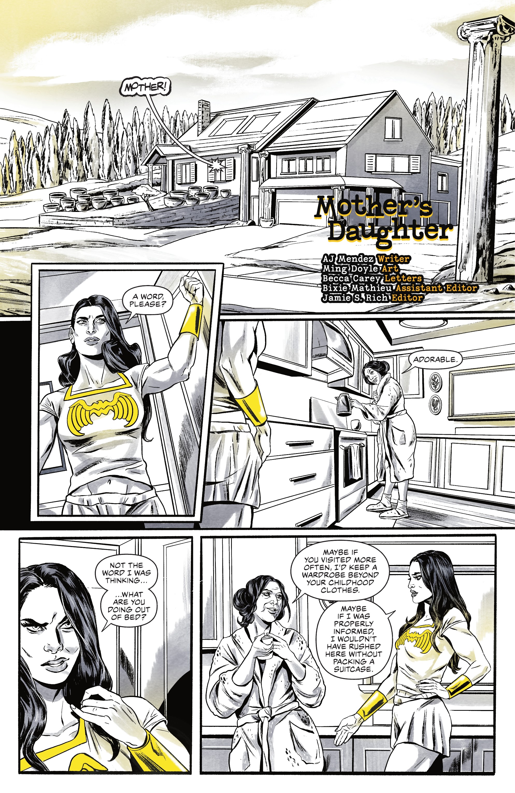 Read online Wonder Woman Black & Gold comic -  Issue #1 - 4