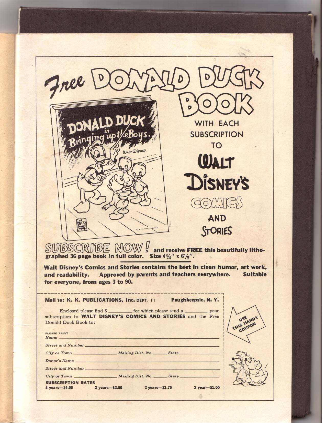 Read online Walt Disney's Comics and Stories comic -  Issue #206 - 35