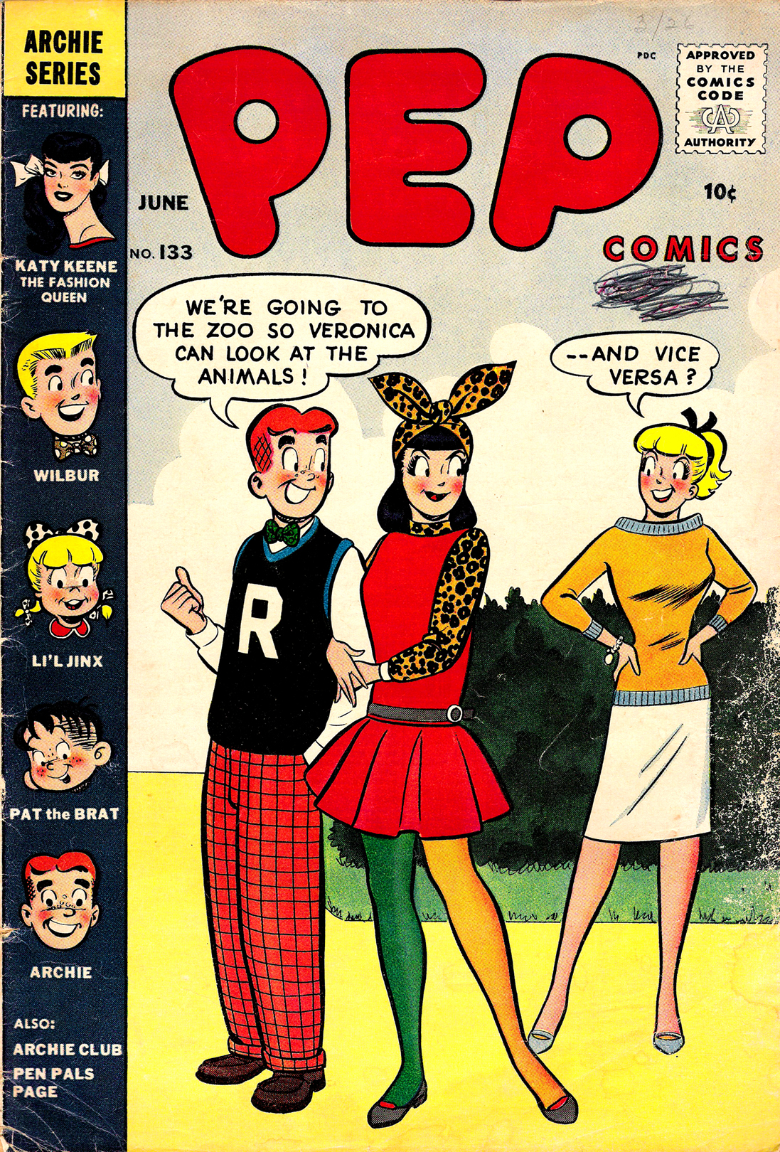 Read online Pep Comics comic -  Issue #133 - 1