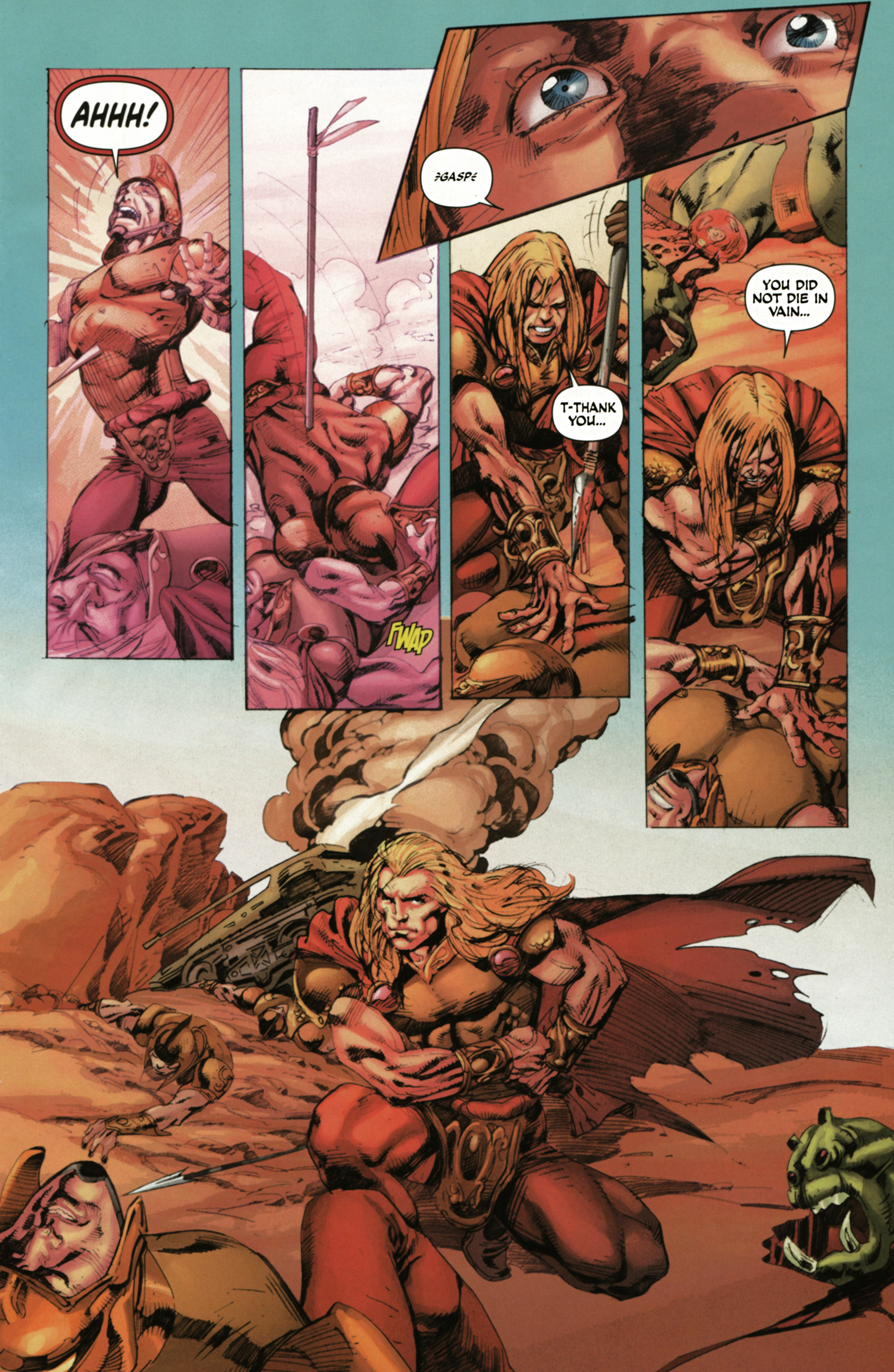 Read online Warlord of Mars: Fall of Barsoom comic -  Issue #3 - 5