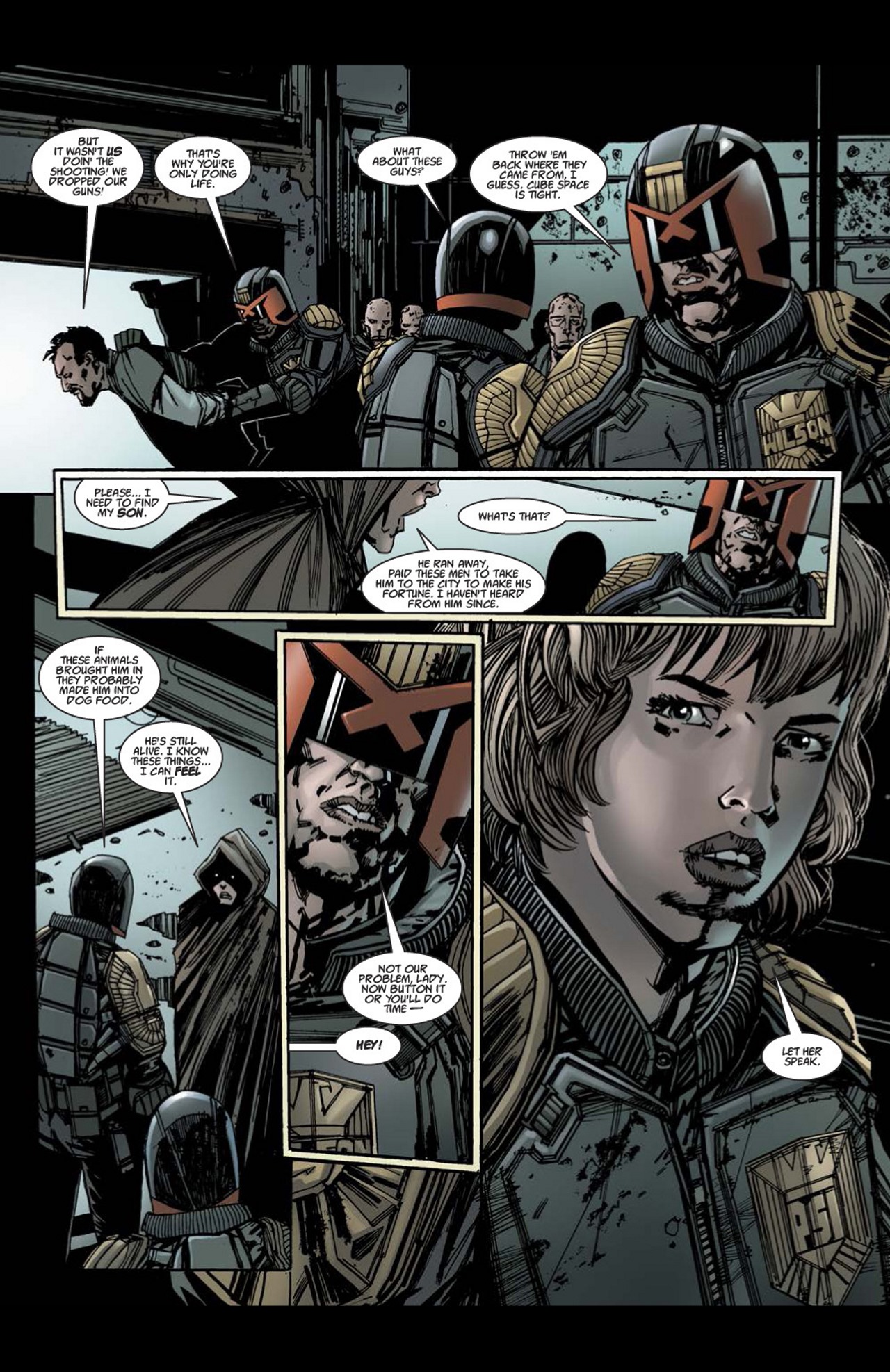 Read online Dredd: Underbelly comic -  Issue # Full - 7