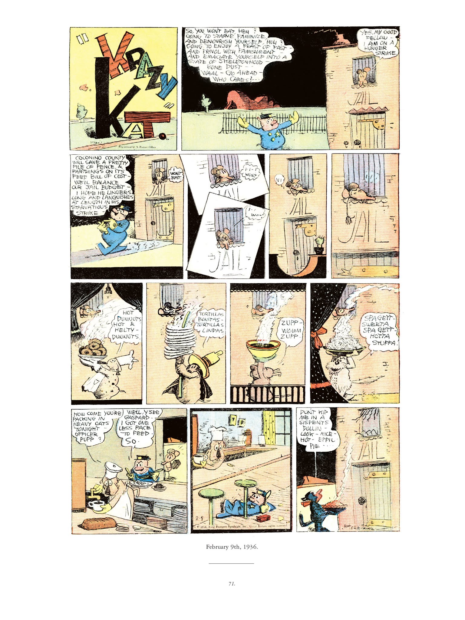 Read online Krazy & Ignatz comic -  Issue # TPB 9 - 69