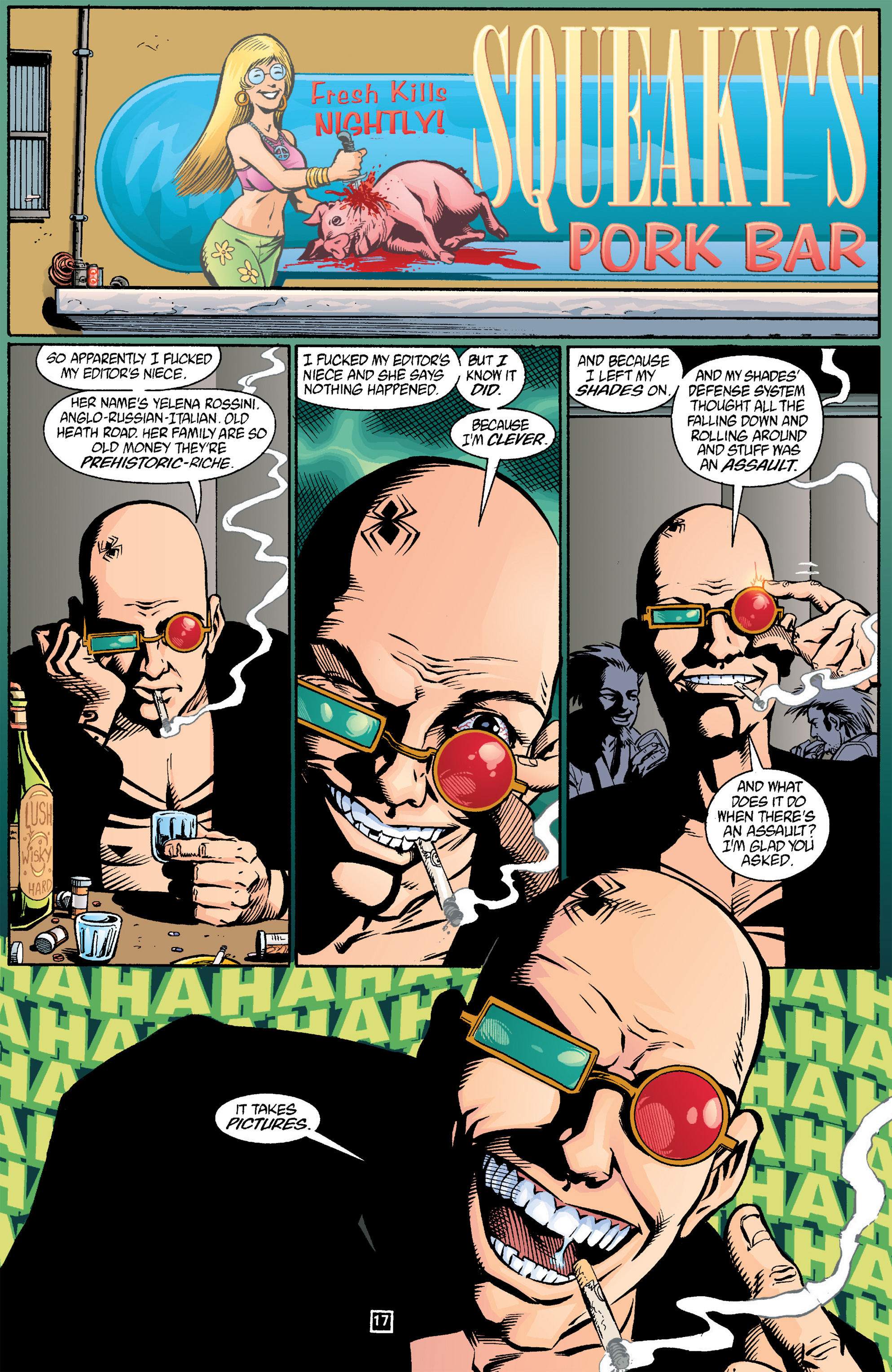 Read online Transmetropolitan comic -  Issue #17 - 18