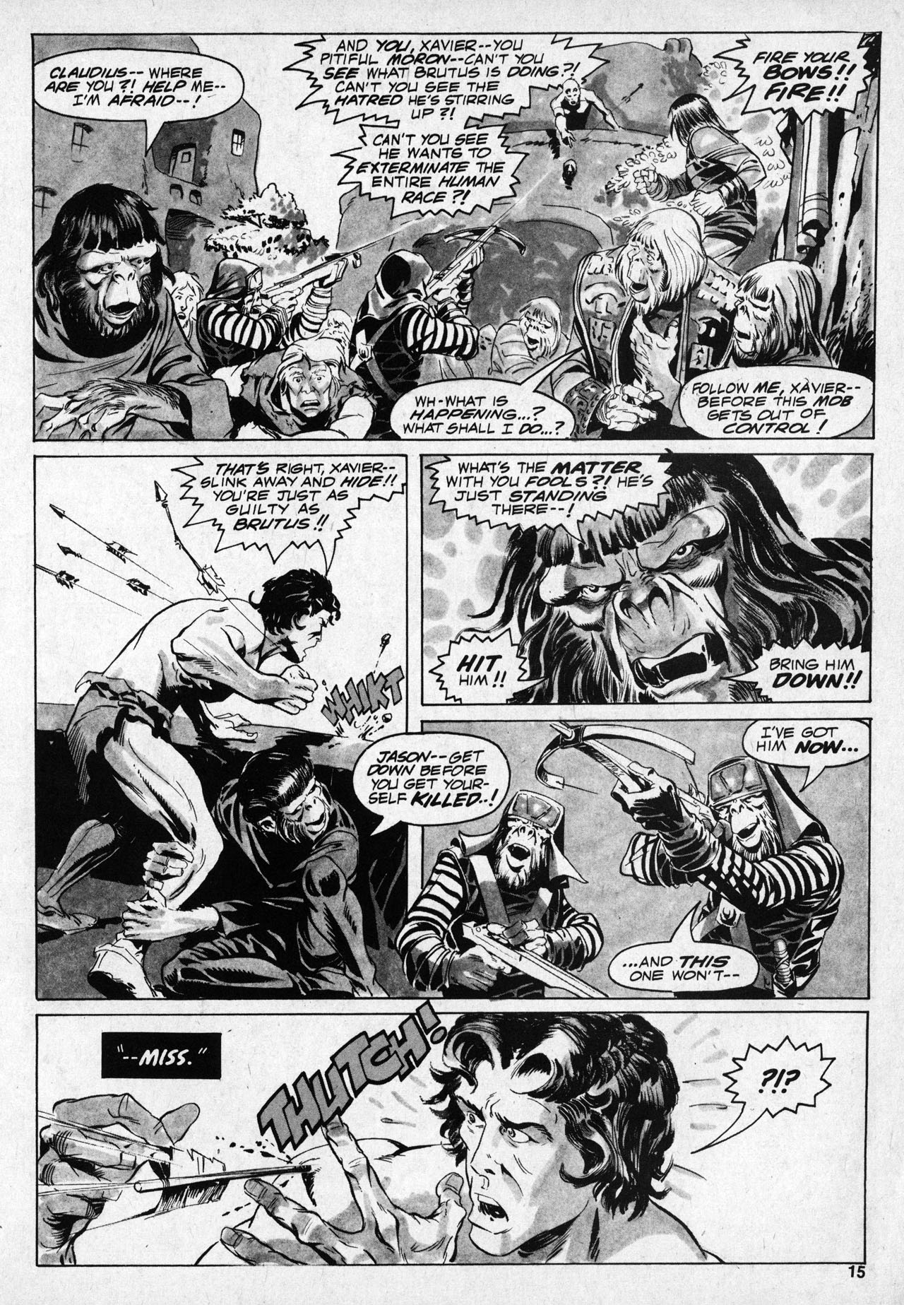 Read online Planet of the Apes comic -  Issue #2 - 14