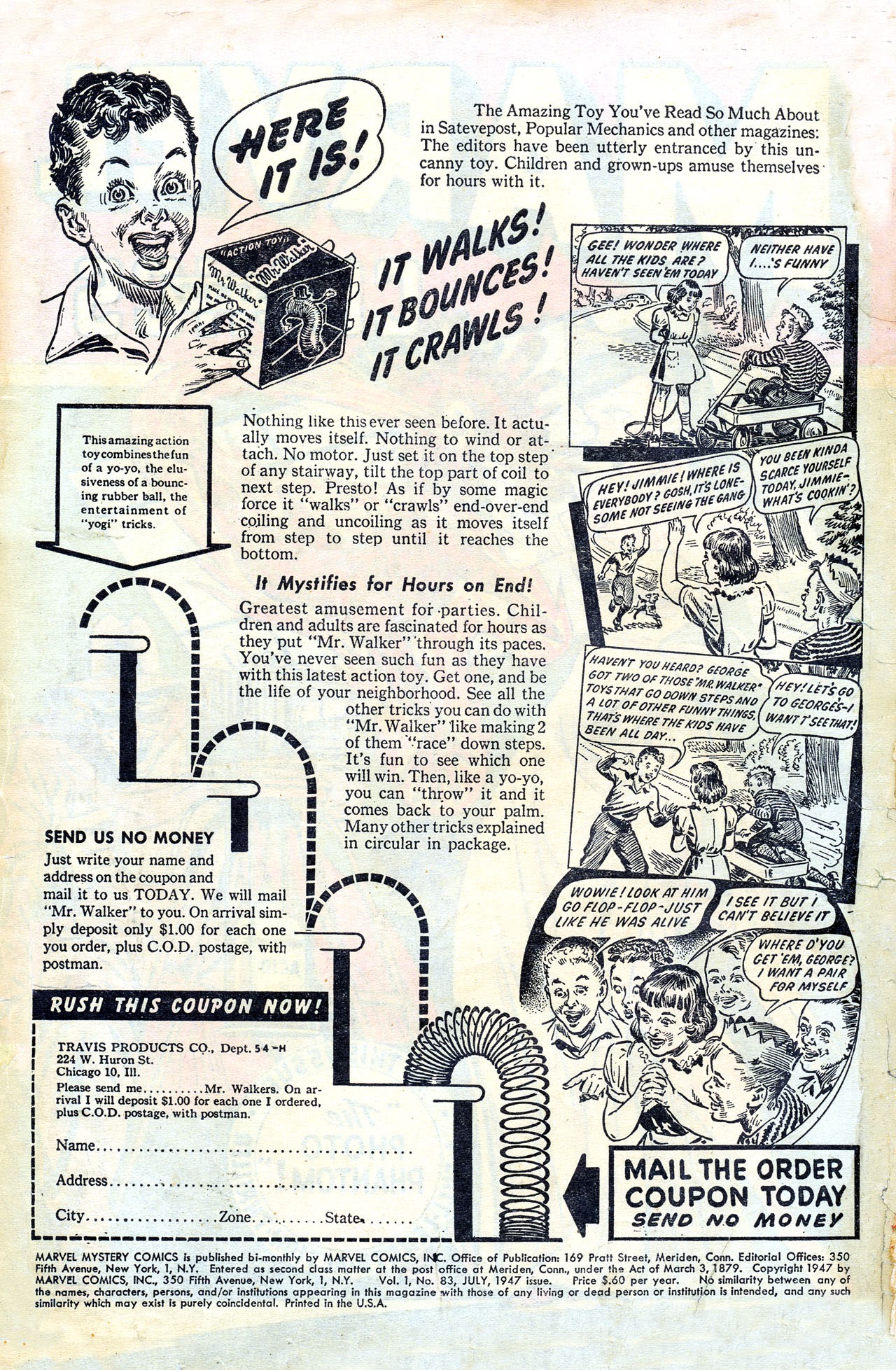 Read online Marvel Mystery Comics comic -  Issue #83 - 2