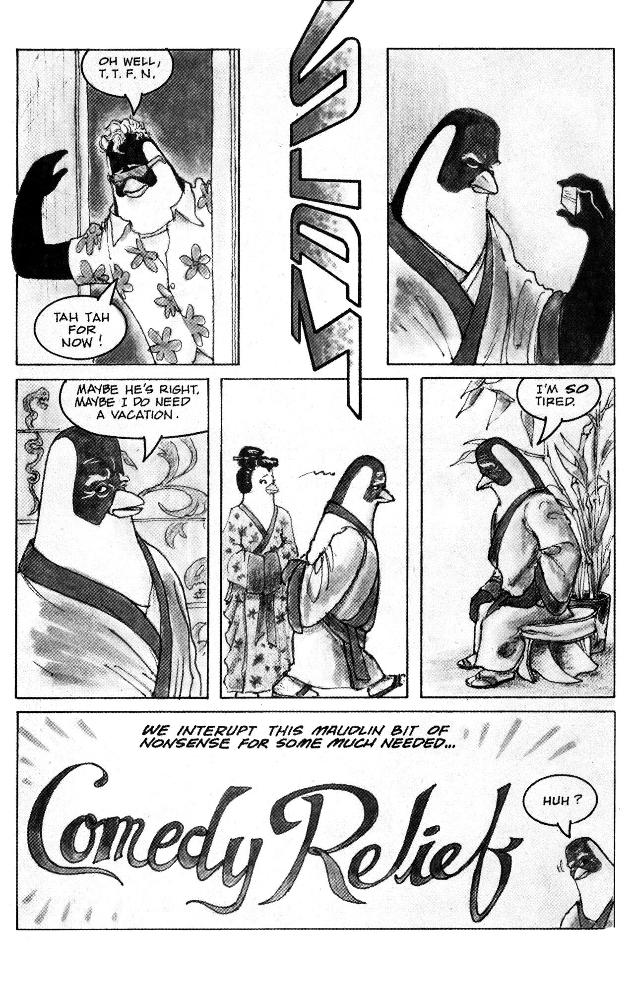 Read online Samurai Penguin comic -  Issue #7 - 14