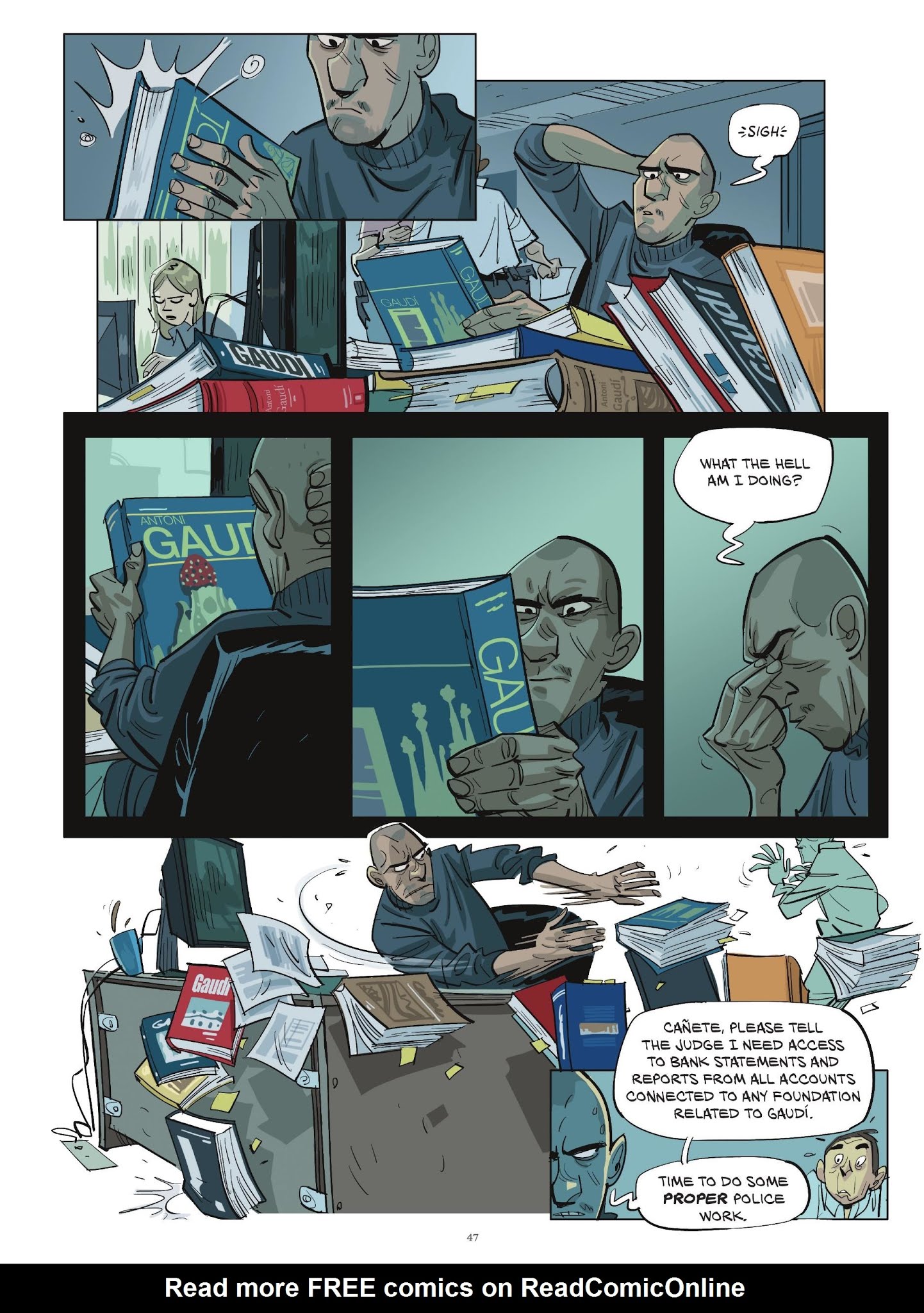 Read online The Ghost of Gaudi comic -  Issue # TPB - 47