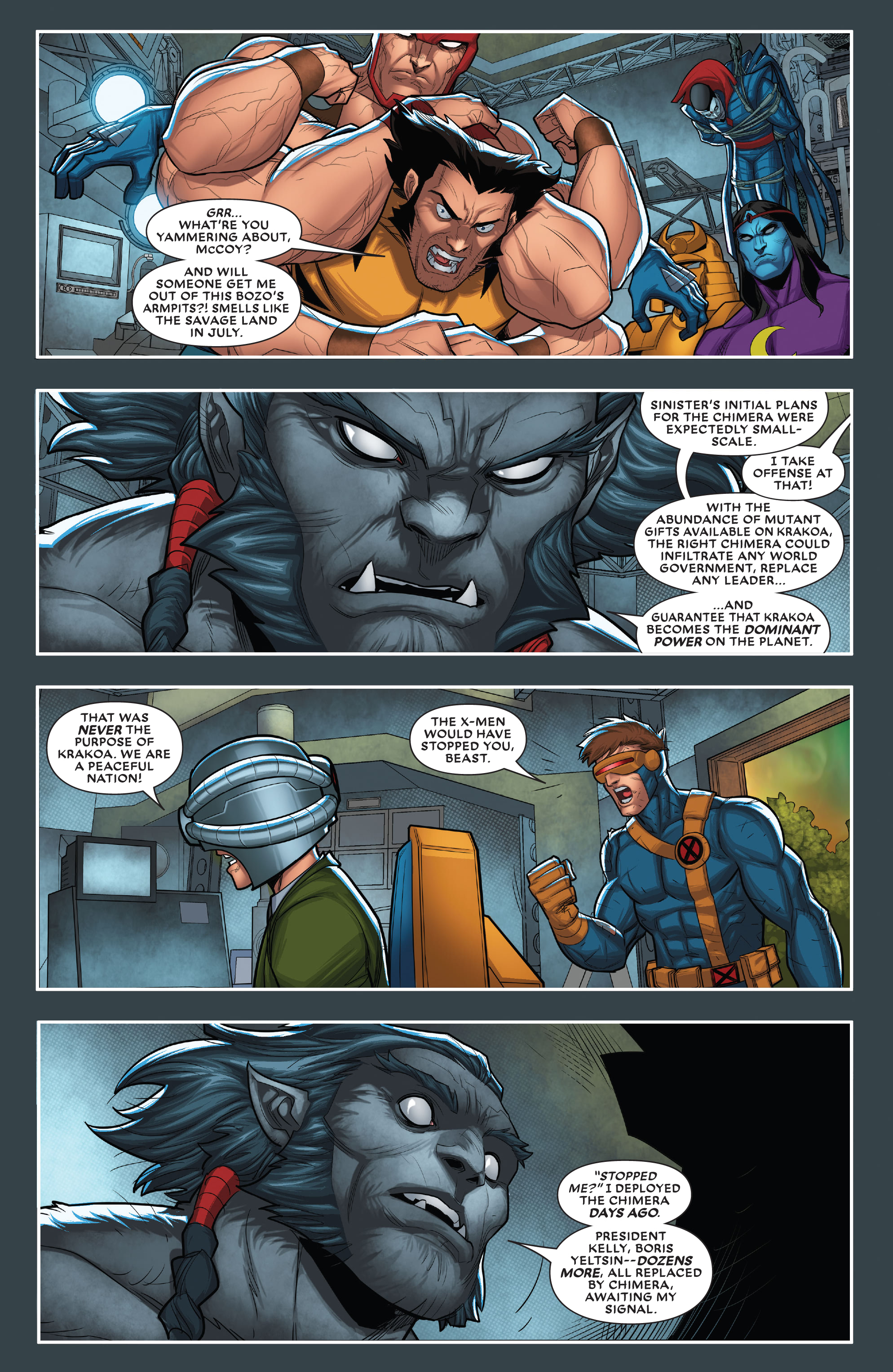 Read online X-Men '92: House Of XCII comic -  Issue #5 - 18