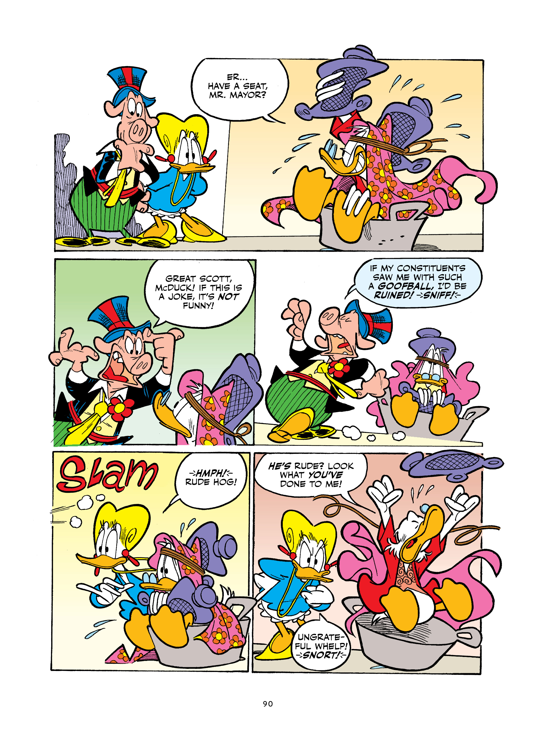 Read online Walt Disney's Mickey and Donald: "For Whom the Doorbell Tolls" and Other Tales Inspired by Hemingway comic -  Issue # TPB (Part 1) - 91