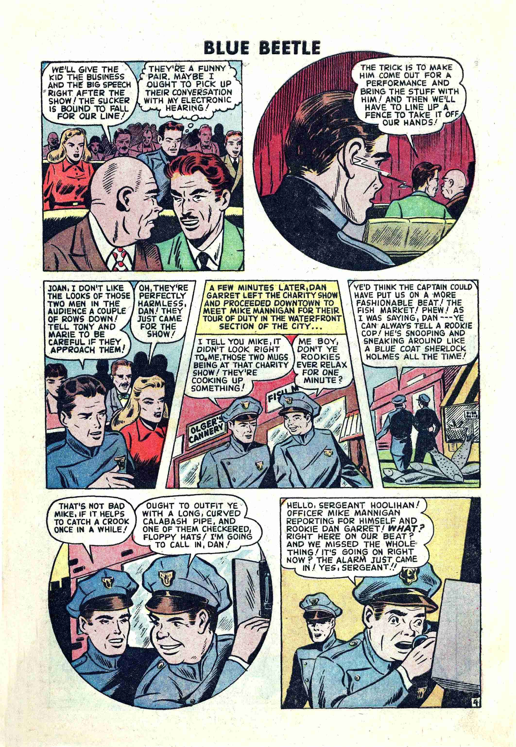 Read online The Blue Beetle comic -  Issue #60 - 5
