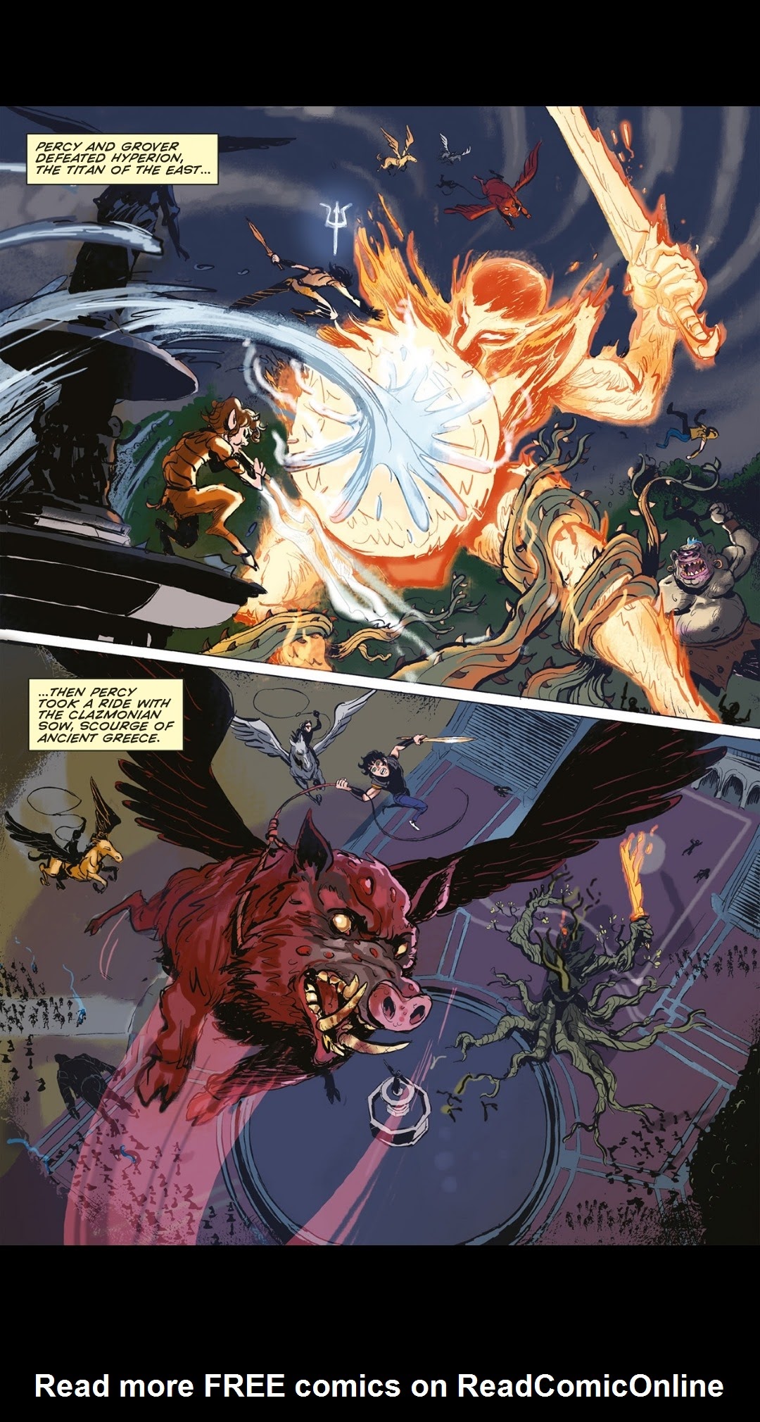 Read online Percy Jackson and the Olympians comic -  Issue # TPB 5 - 86
