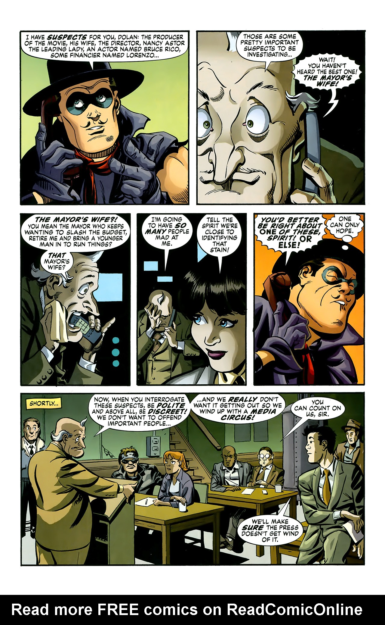Read online The Spirit (2007) comic -  Issue #16 - 15