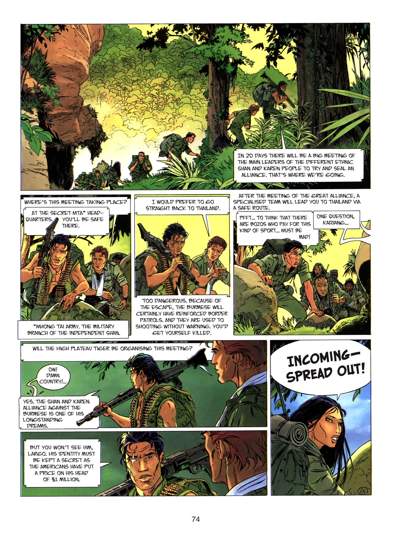 Read online Largo Winch comic -  Issue # TPB 4 - 75