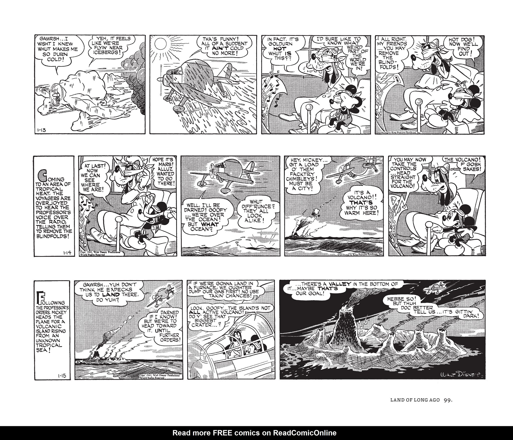 Read online Walt Disney's Mickey Mouse by Floyd Gottfredson comic -  Issue # TPB 6 (Part 1) - 99