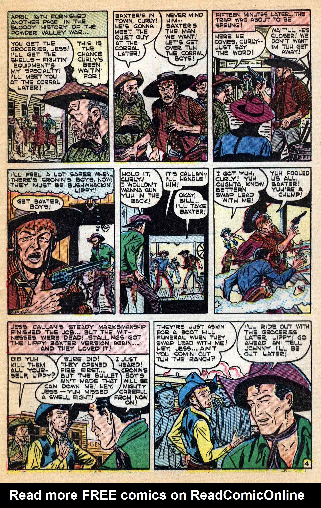 Read online Western Outlaws and Sheriffs comic -  Issue #60 - 35