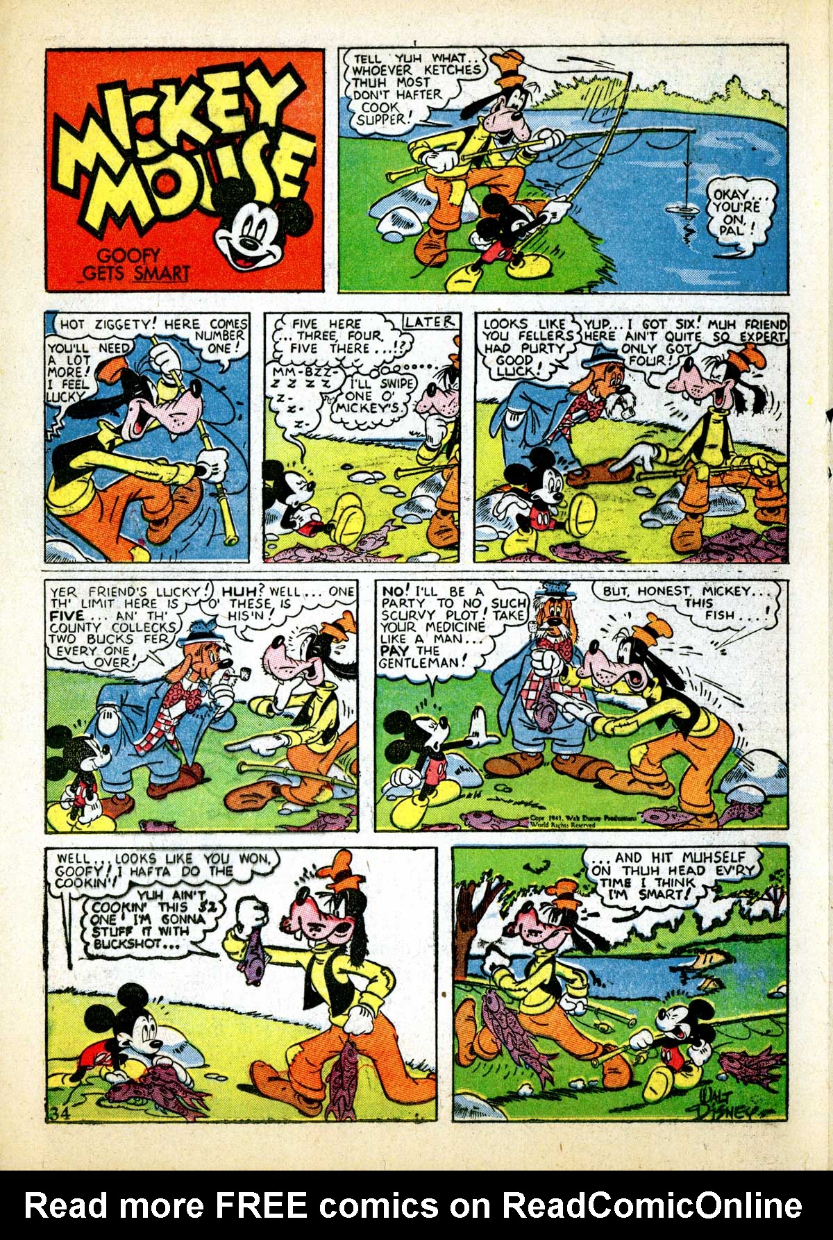 Read online Walt Disney's Comics and Stories comic -  Issue #35 - 36