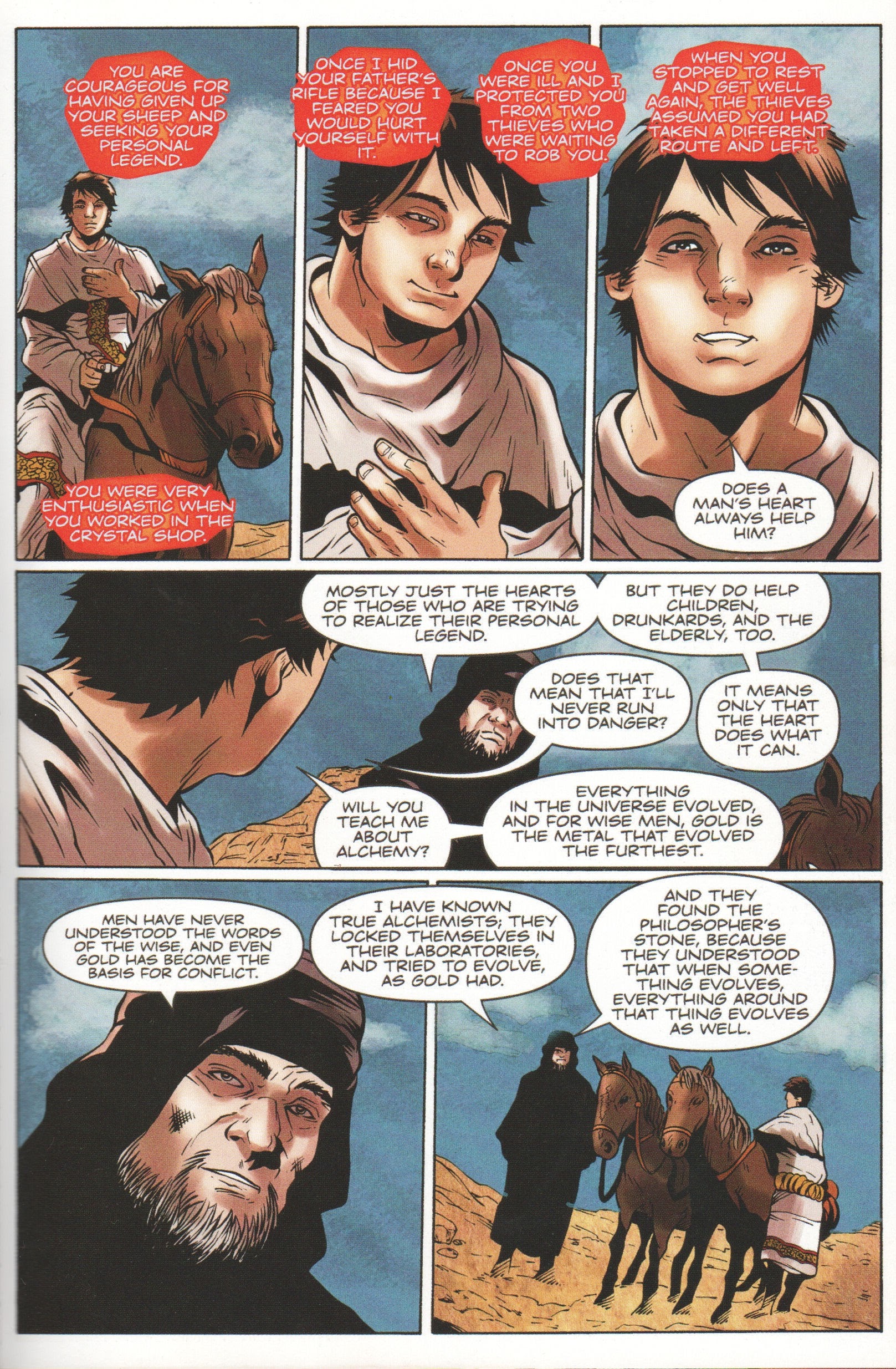 Read online The Alchemist: A Graphic Novel comic -  Issue # TPB (Part 2) - 59