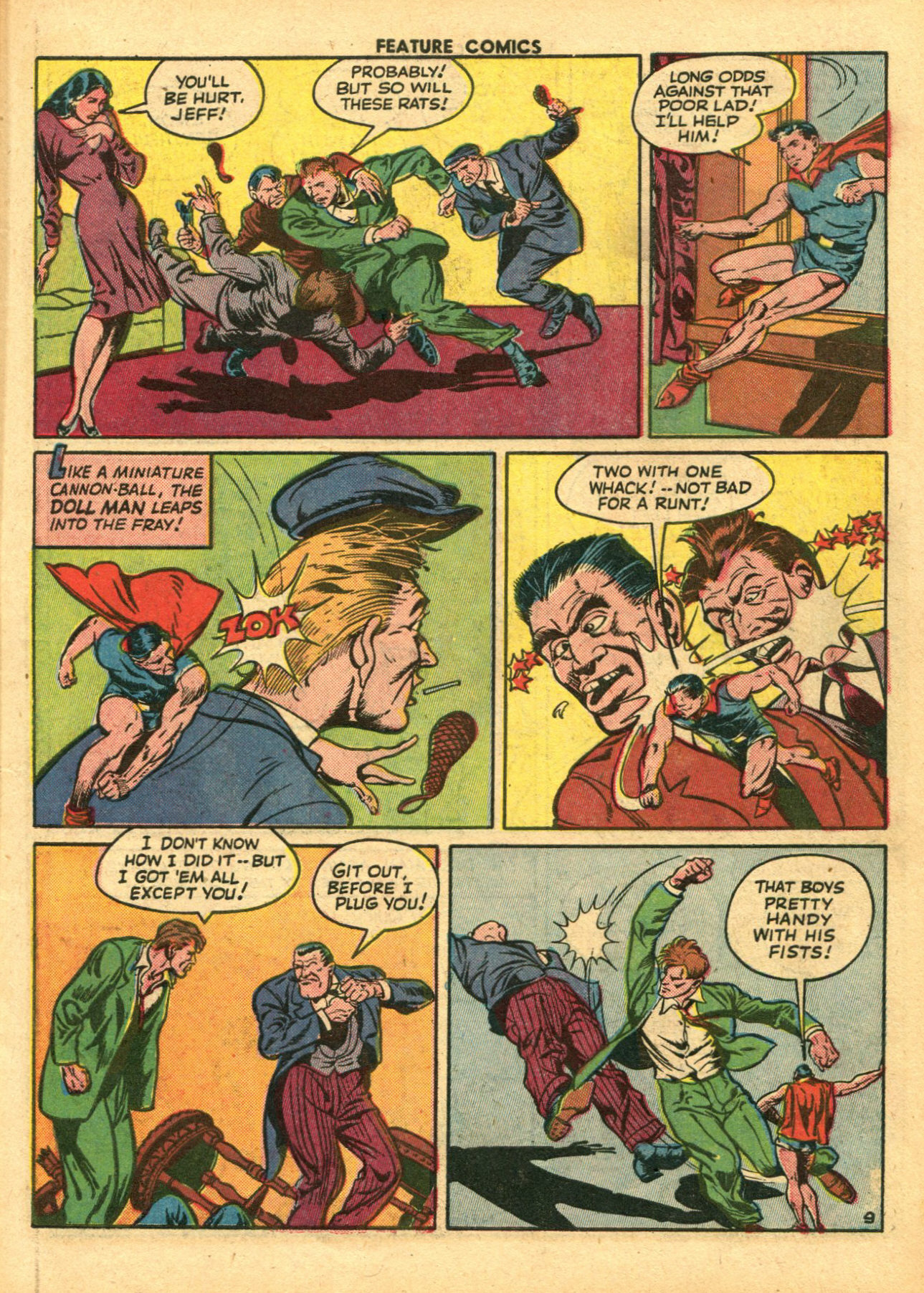 Read online Feature Comics comic -  Issue #75 - 11