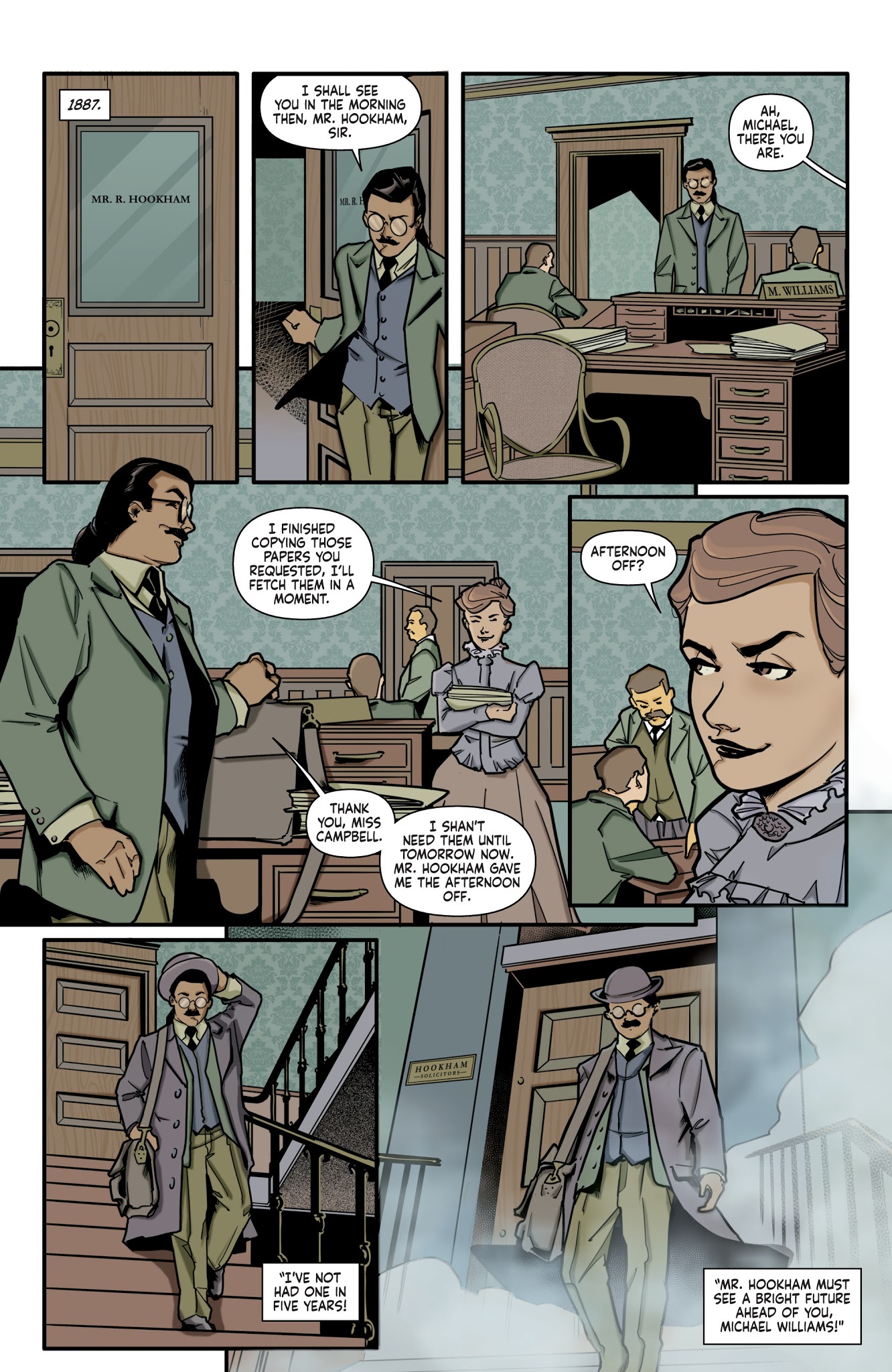 Read online Sherlock Holmes: The Vanishing Man comic -  Issue #1 - 3