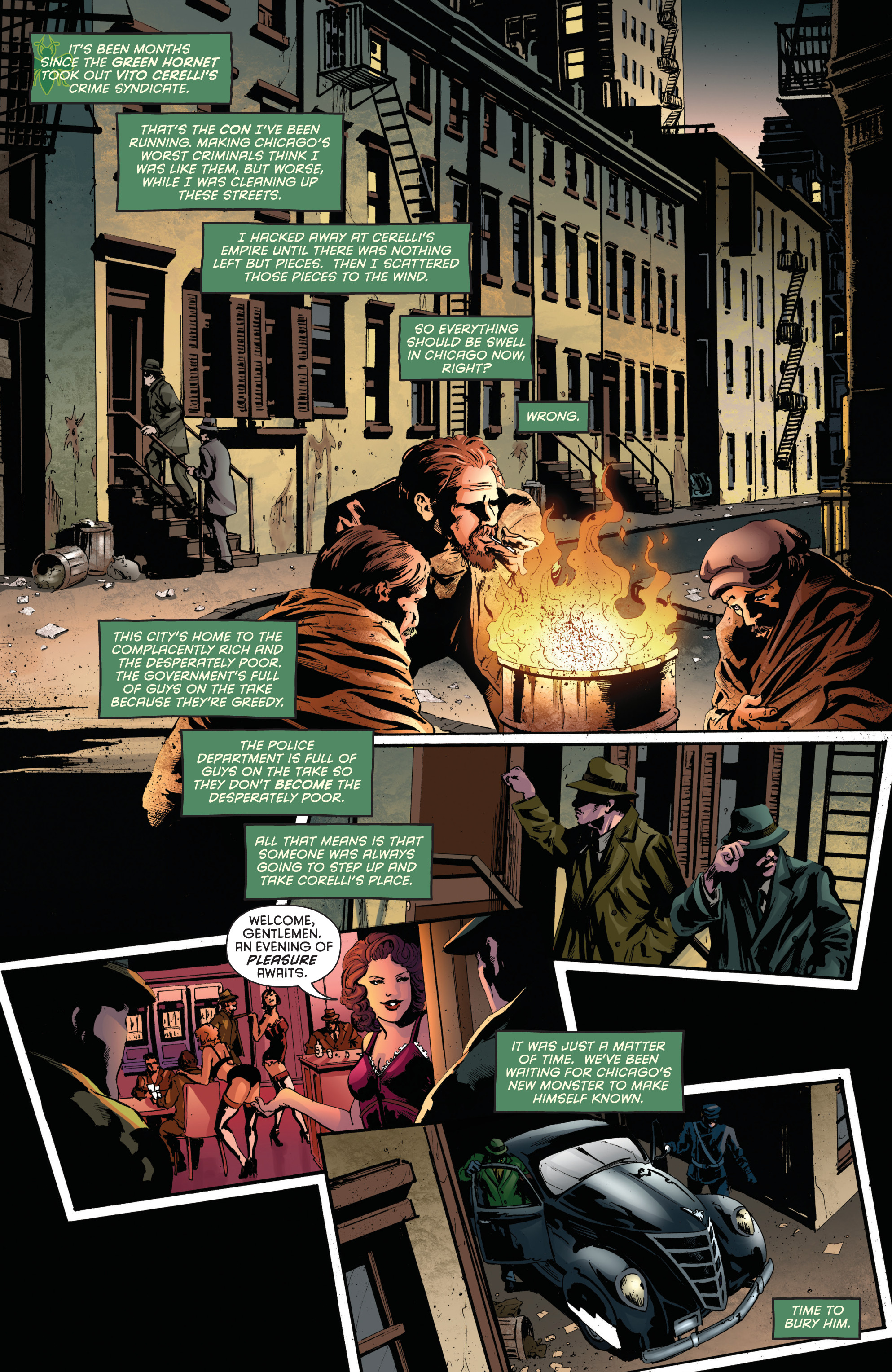 Read online Green Hornet: Reign of The Demon comic -  Issue #1 - 4