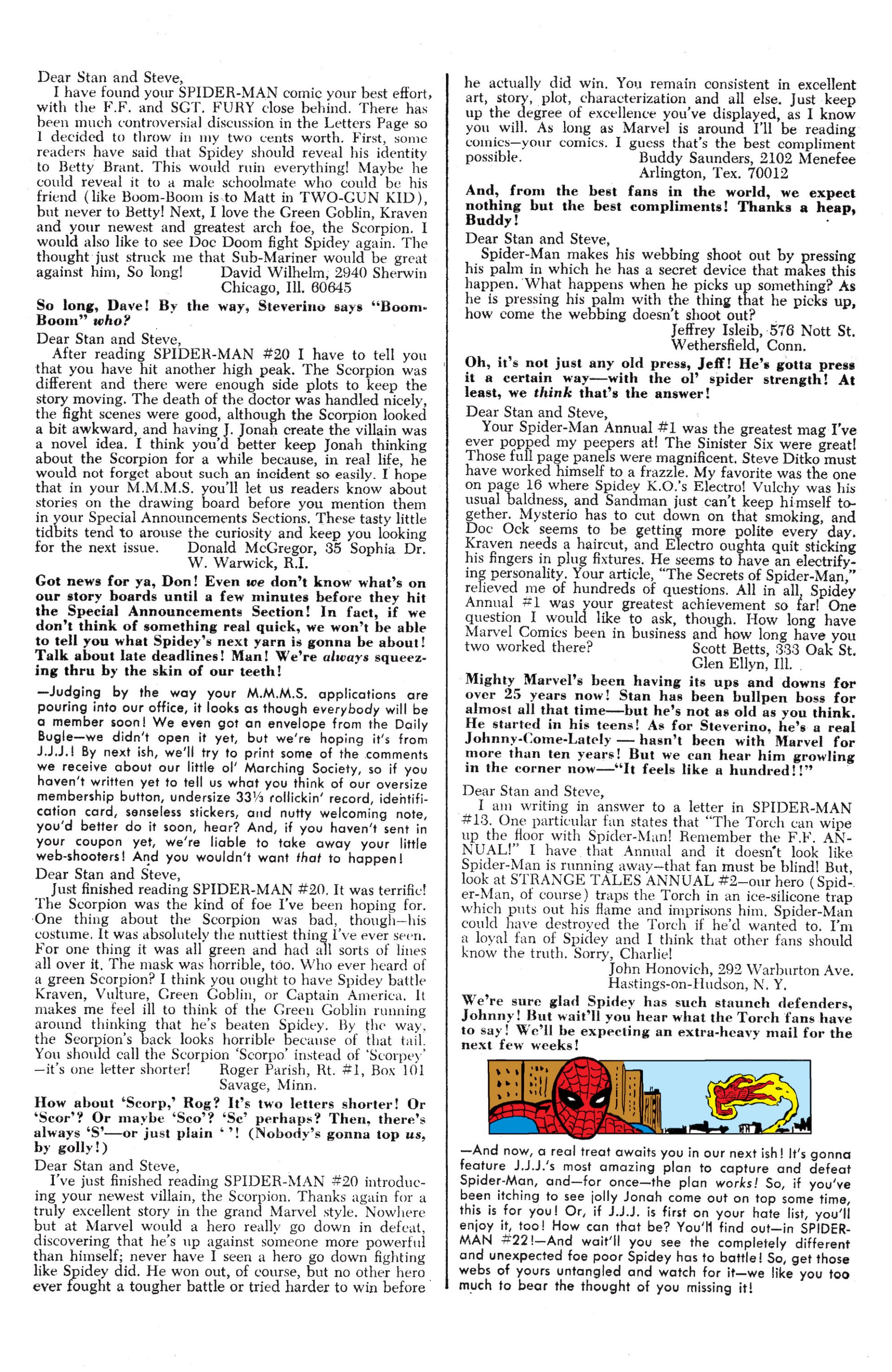 Read online The Amazing Spider-Man (1963) comic -  Issue #24 - 23