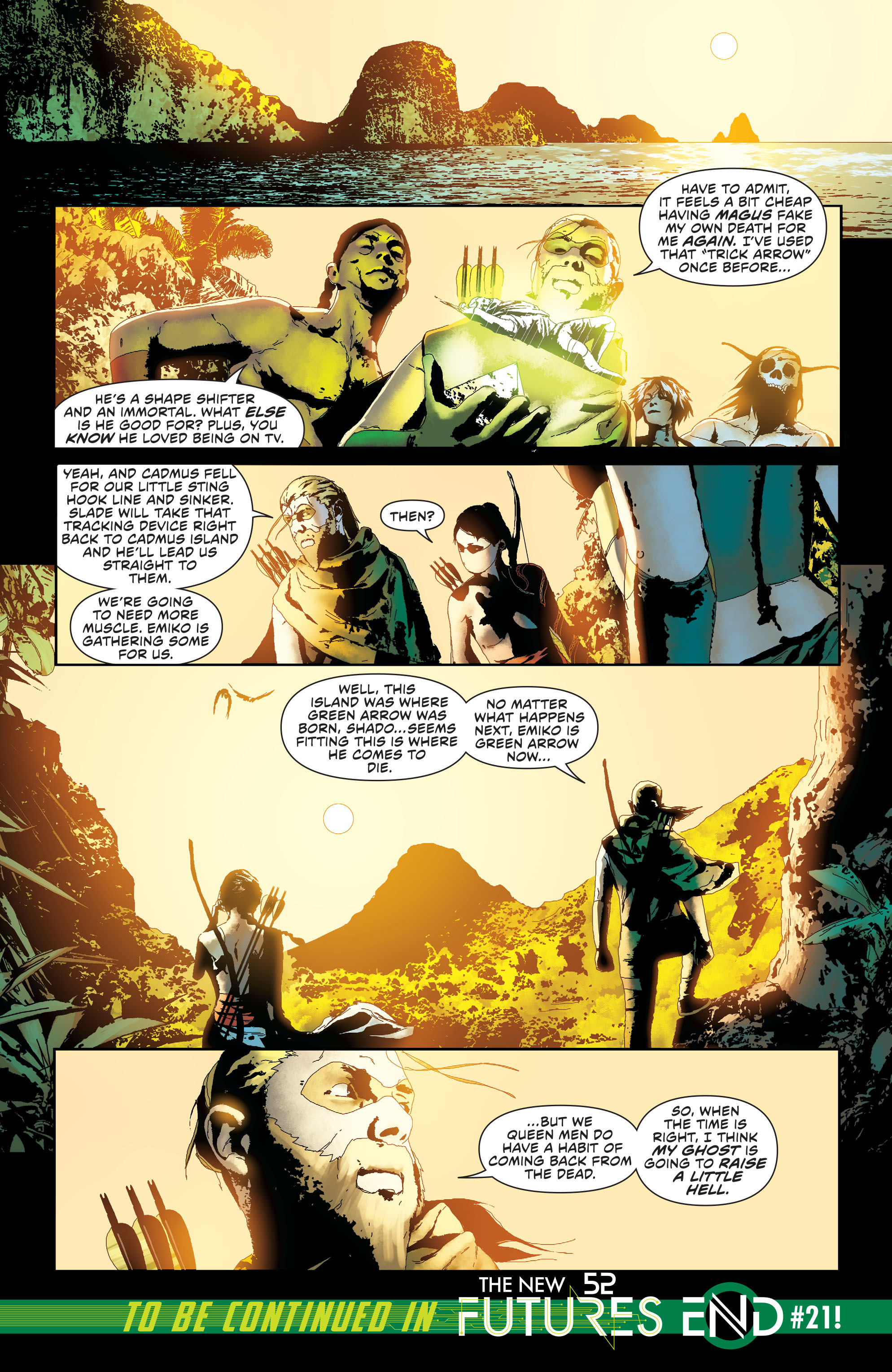 Read online Green Arrow: Futures End comic -  Issue # Full - 20