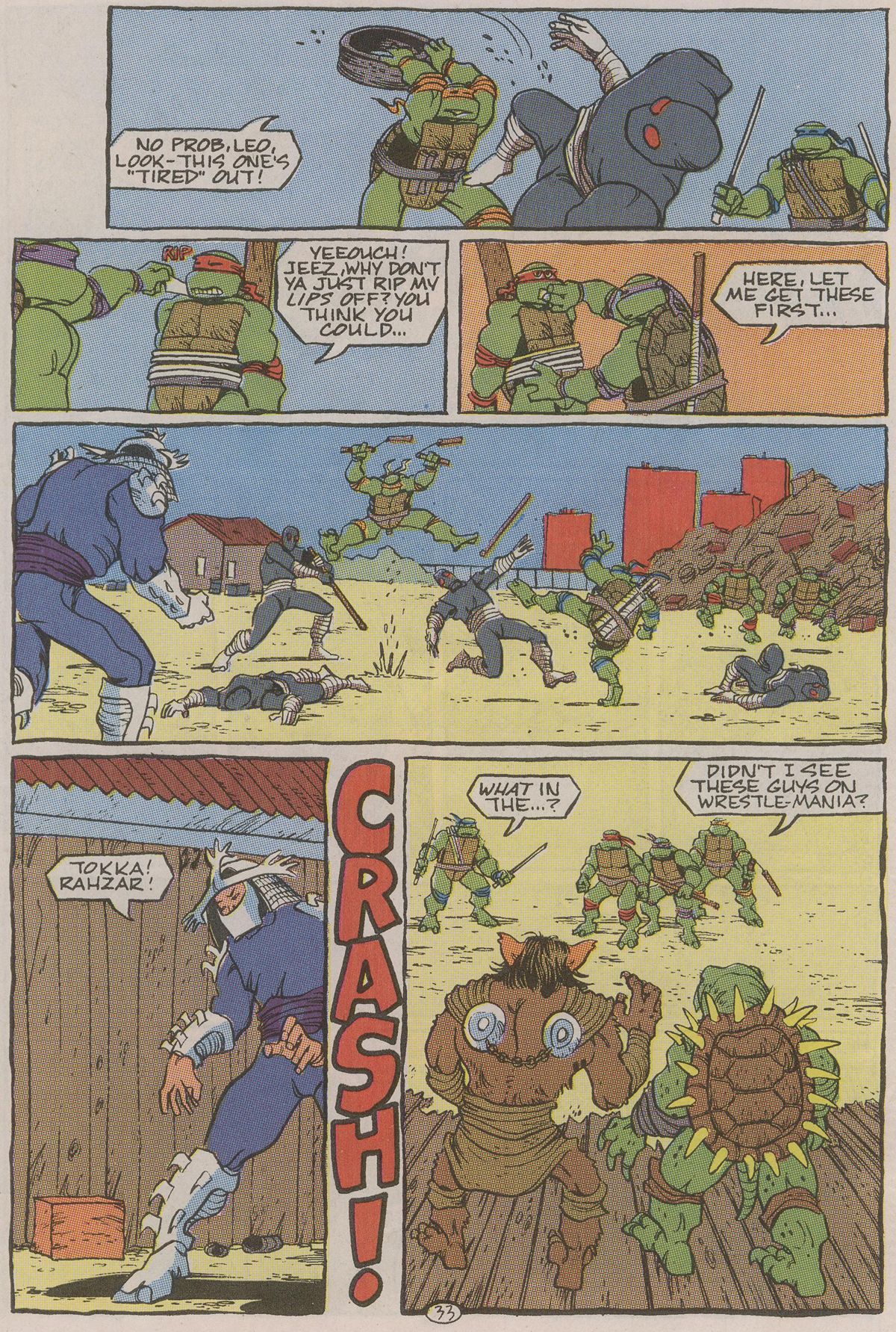 Read online Teenage Mutant Ninja Turtles II: The Secret of the Ooze Official Movie Adaptation comic -  Issue # Full - 34