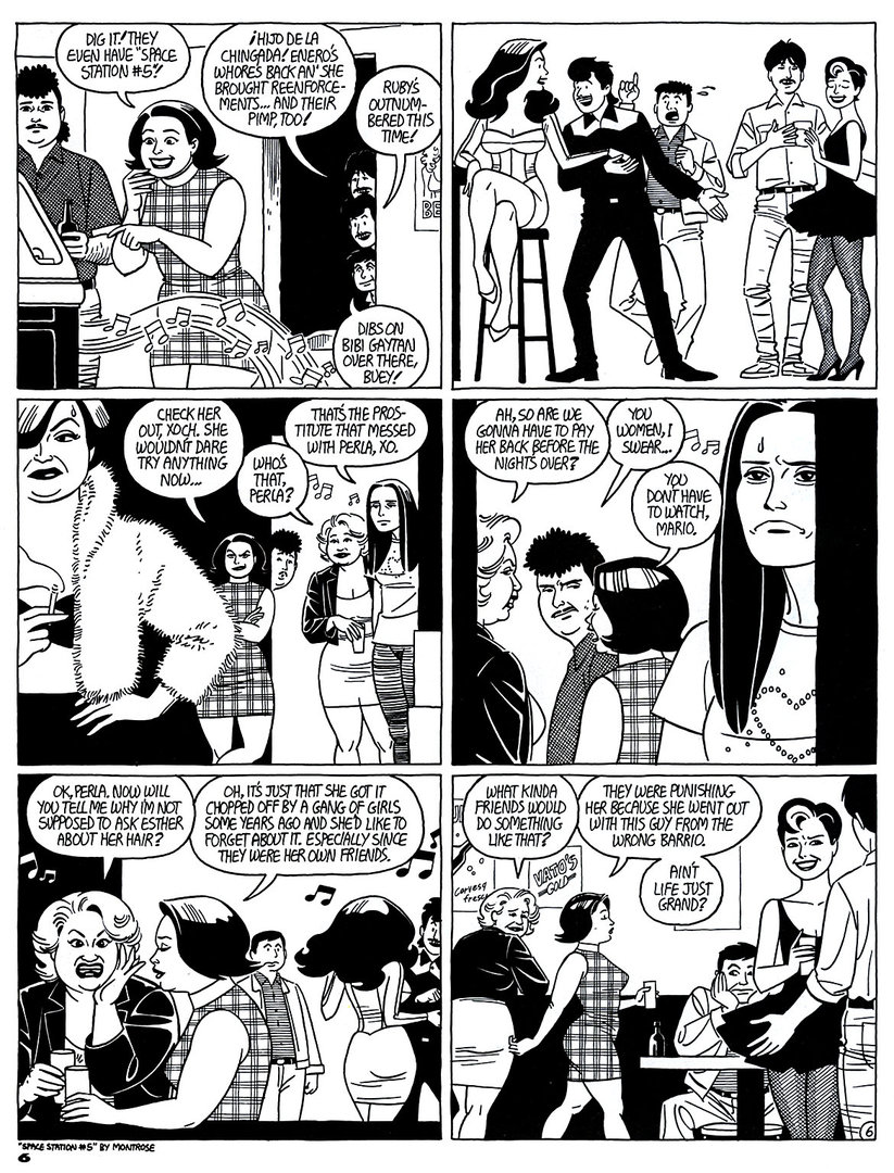 Read online Love and Rockets (1982) comic -  Issue #44 - 8