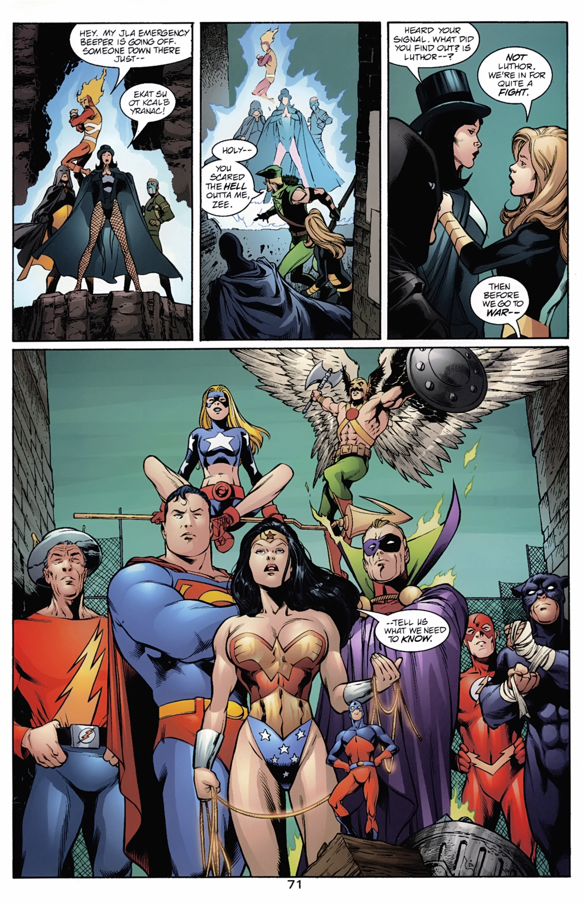 Read online JLA/JSA: Virtue and Vice comic -  Issue # TPB - 70