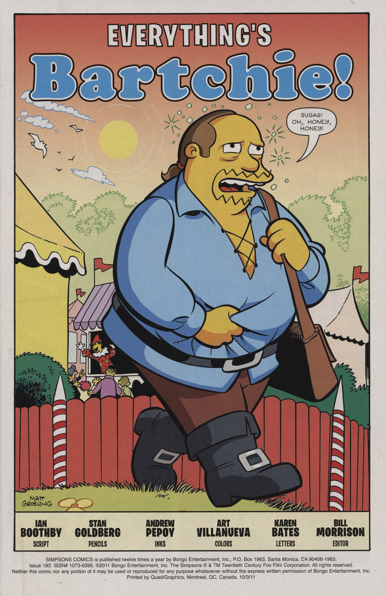 Read online Simpsons Comics comic -  Issue #183 - 3