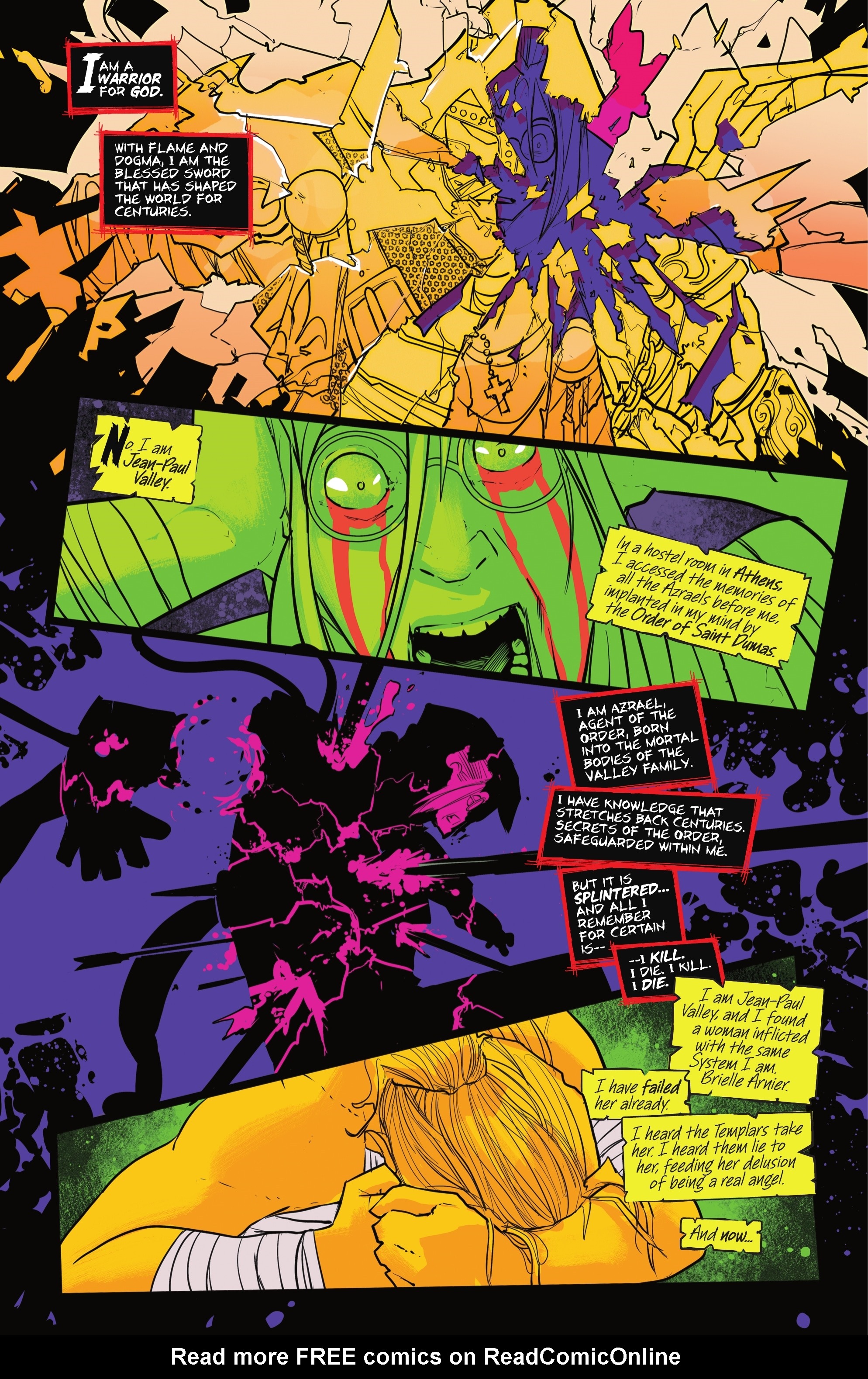 Read online Sword Of Azrael comic -  Issue #3 - 6