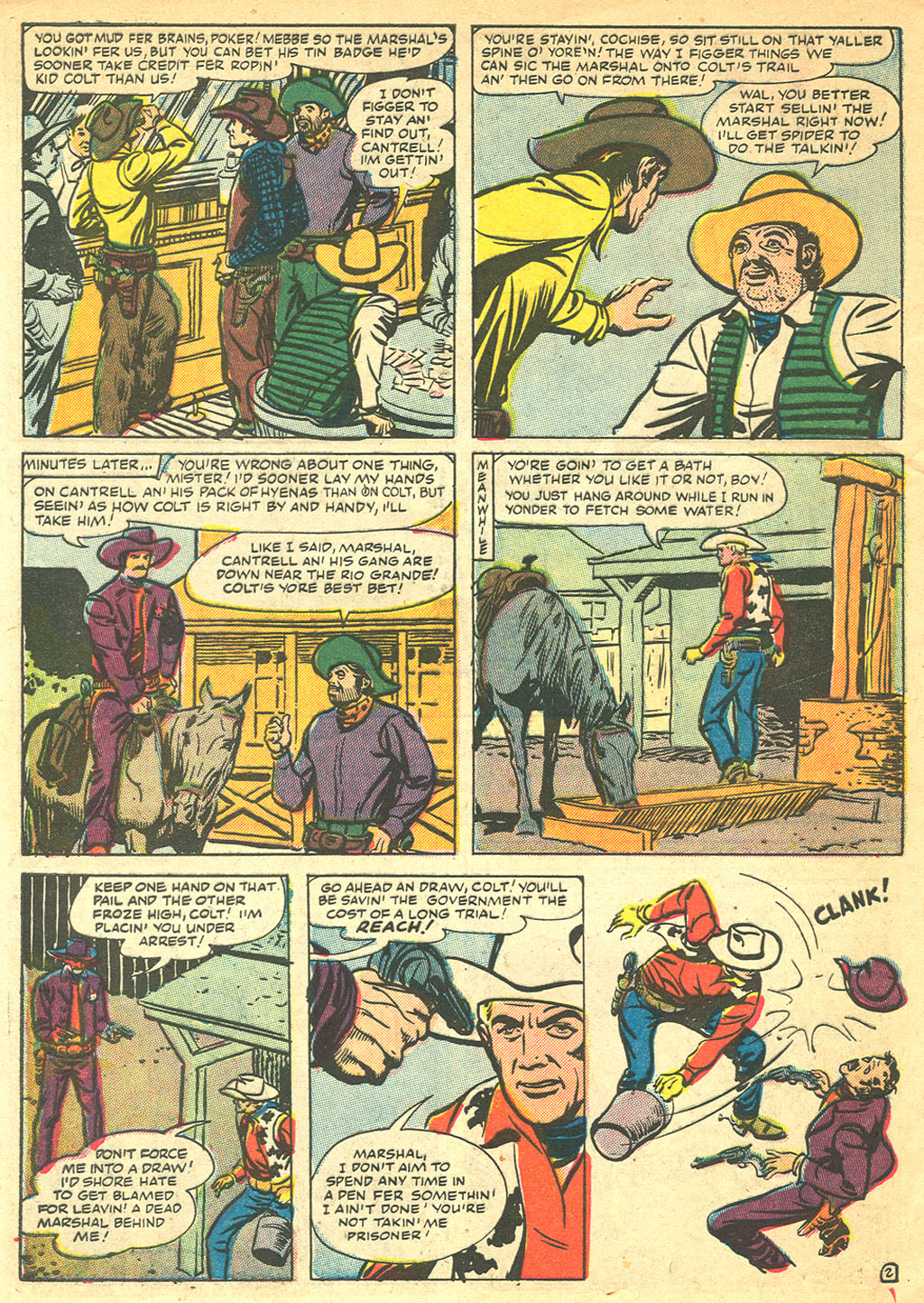 Read online Kid Colt Outlaw comic -  Issue #23 - 4