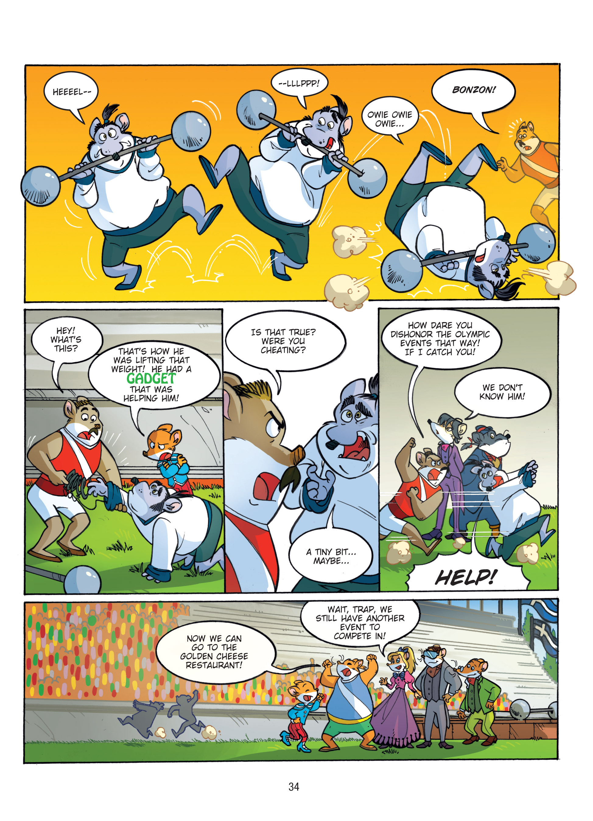 Read online Geronimo Stilton comic -  Issue # TPB 10 - 34