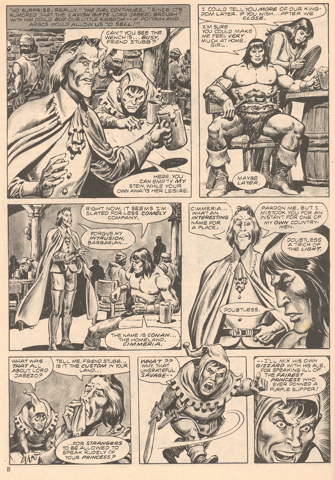 Read online The Savage Sword Of Conan comic -  Issue #66 - 8