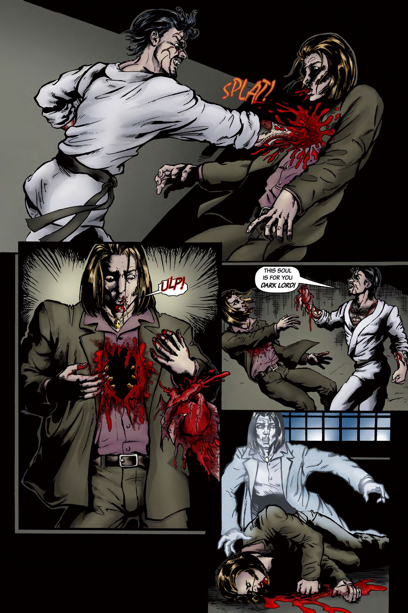 Read online Kung Fu Satanist comic -  Issue #1 - 8