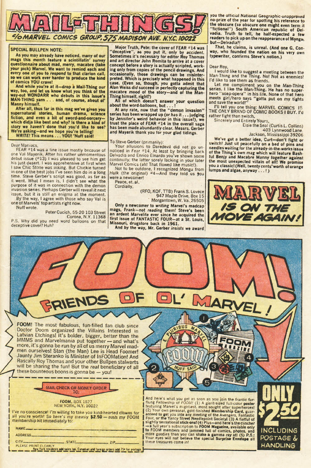 Read online Fear comic -  Issue #17 - 21