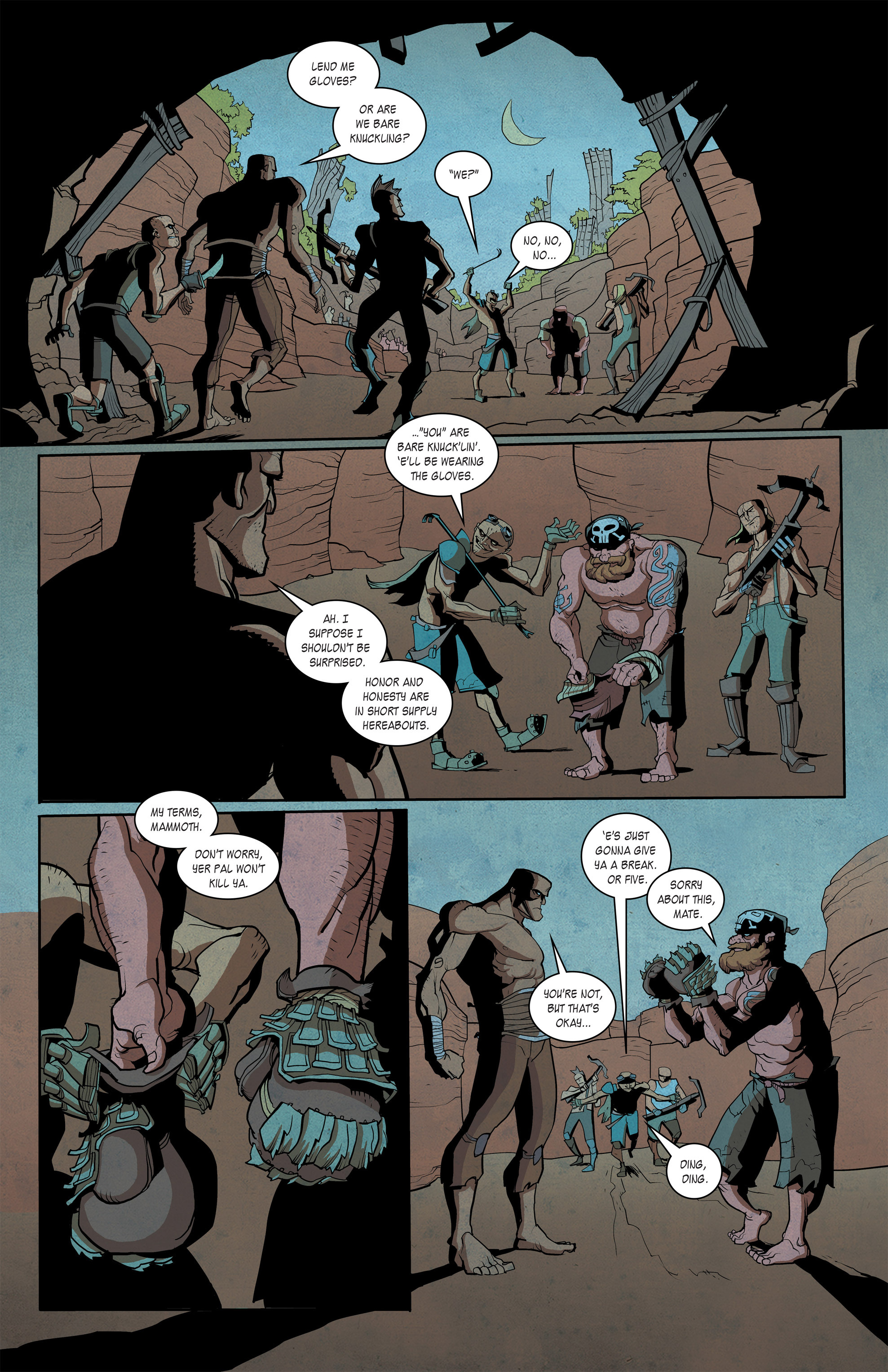 Read online Kings and Canvas comic -  Issue #0 - 19