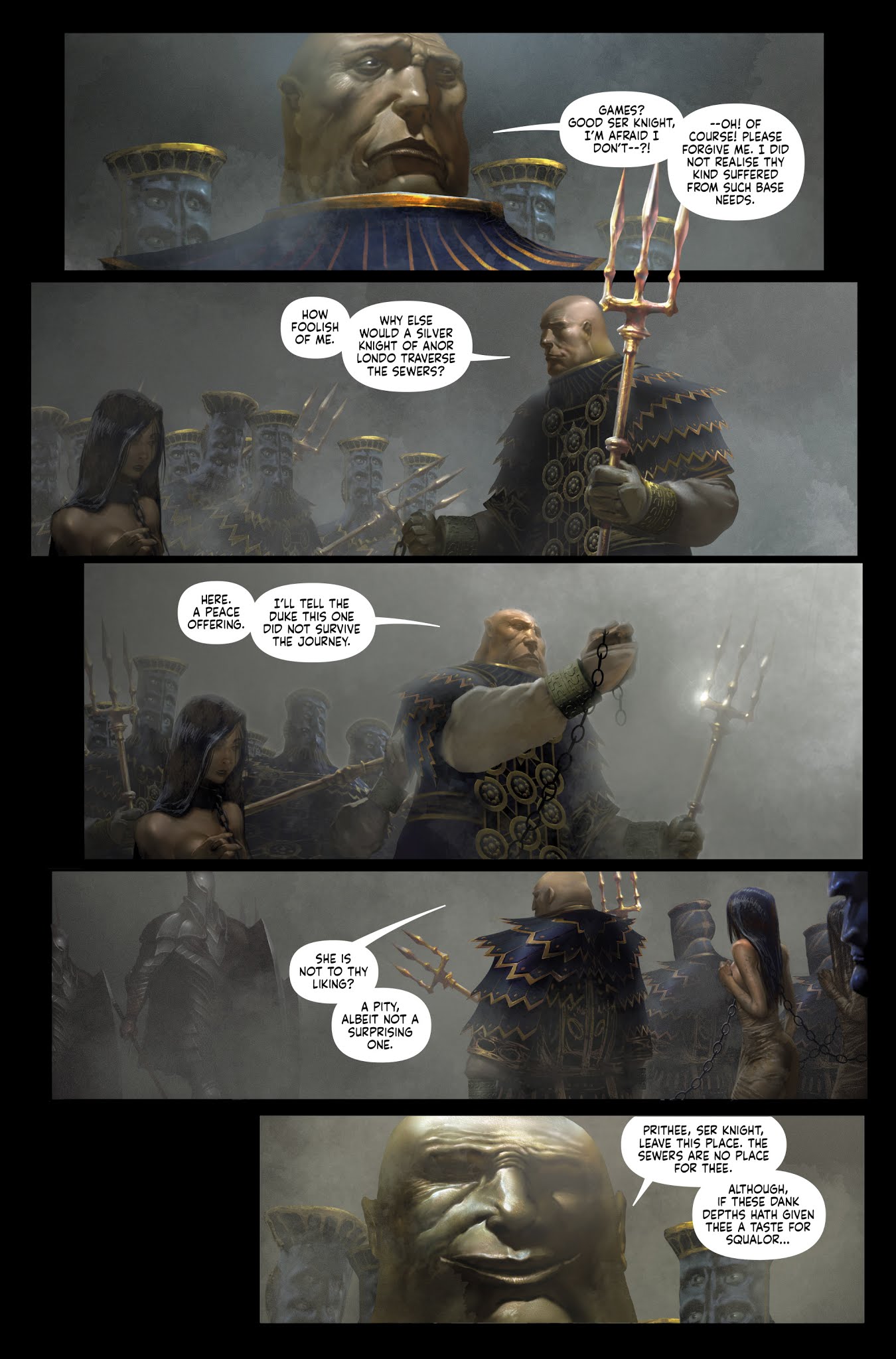 Read online Dark Souls: The Age of Fire comic -  Issue #1 - 18