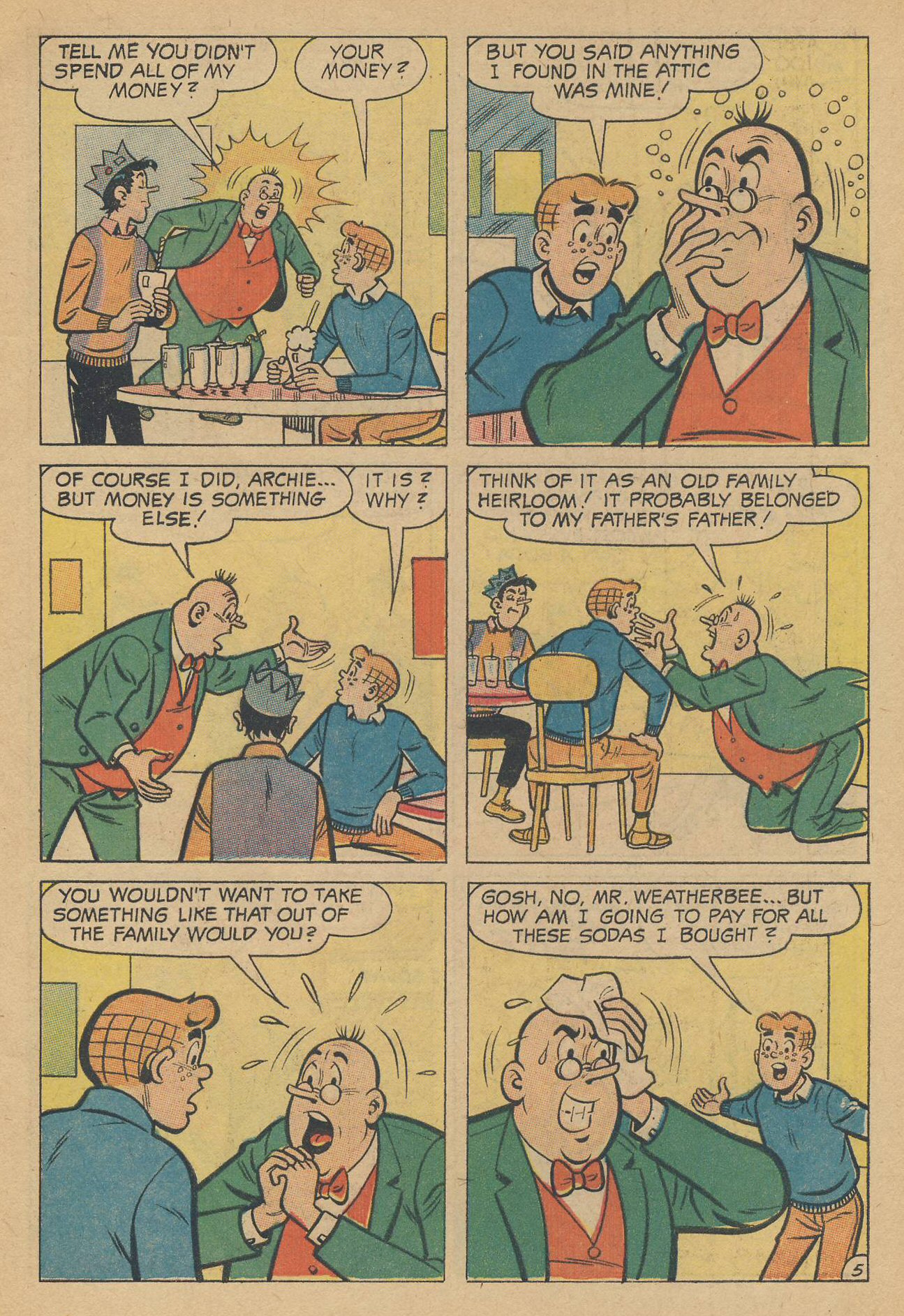 Read online Pep Comics comic -  Issue #222 - 7