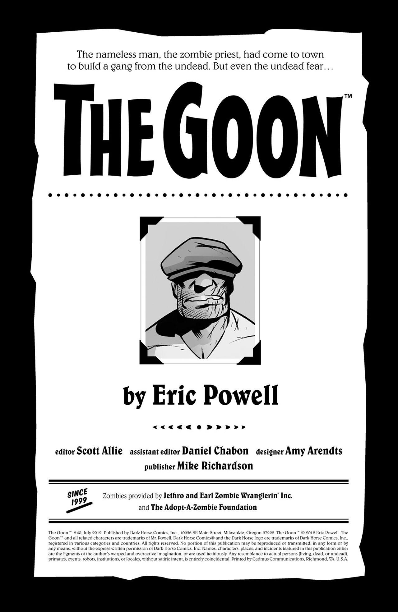 Read online The Goon (2003) comic -  Issue #40 - 2