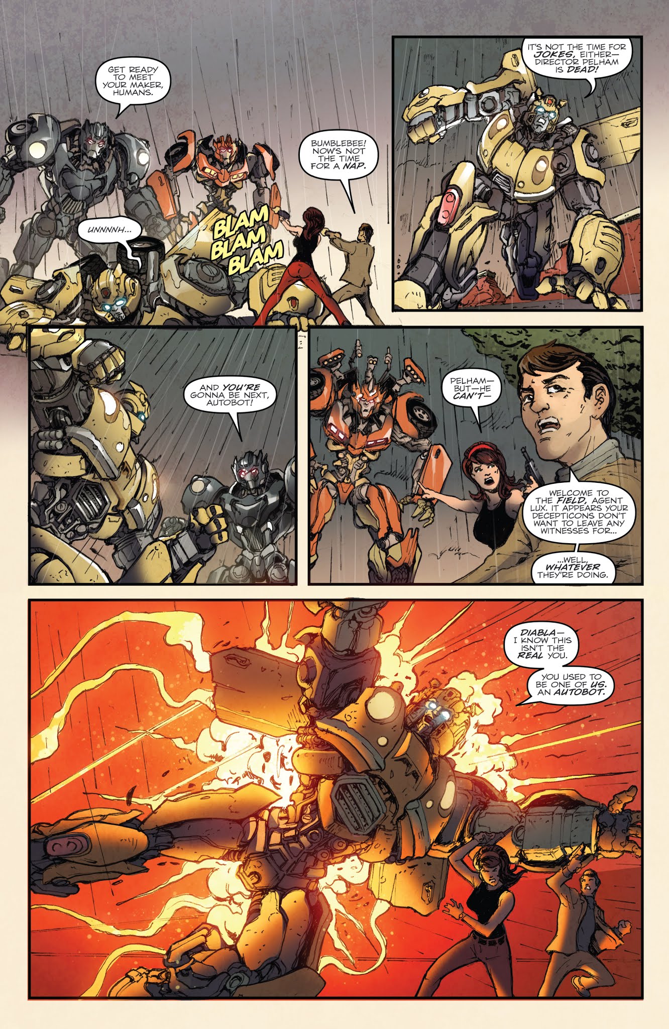 Read online Transformers: Bumblebee Movie Prequel comic -  Issue #1 - 19