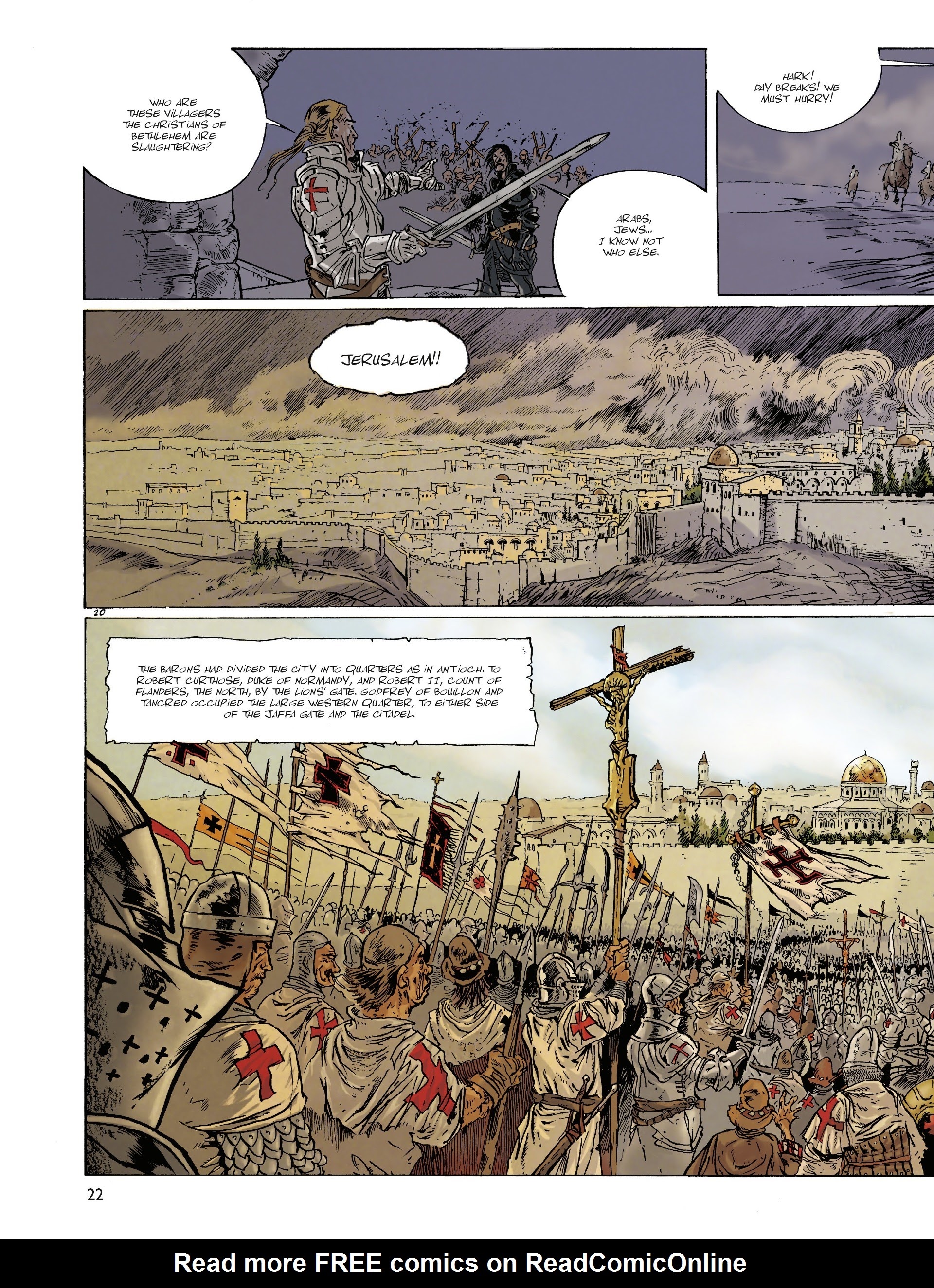 Read online The Dream of Jerusalem comic -  Issue #4 - 22