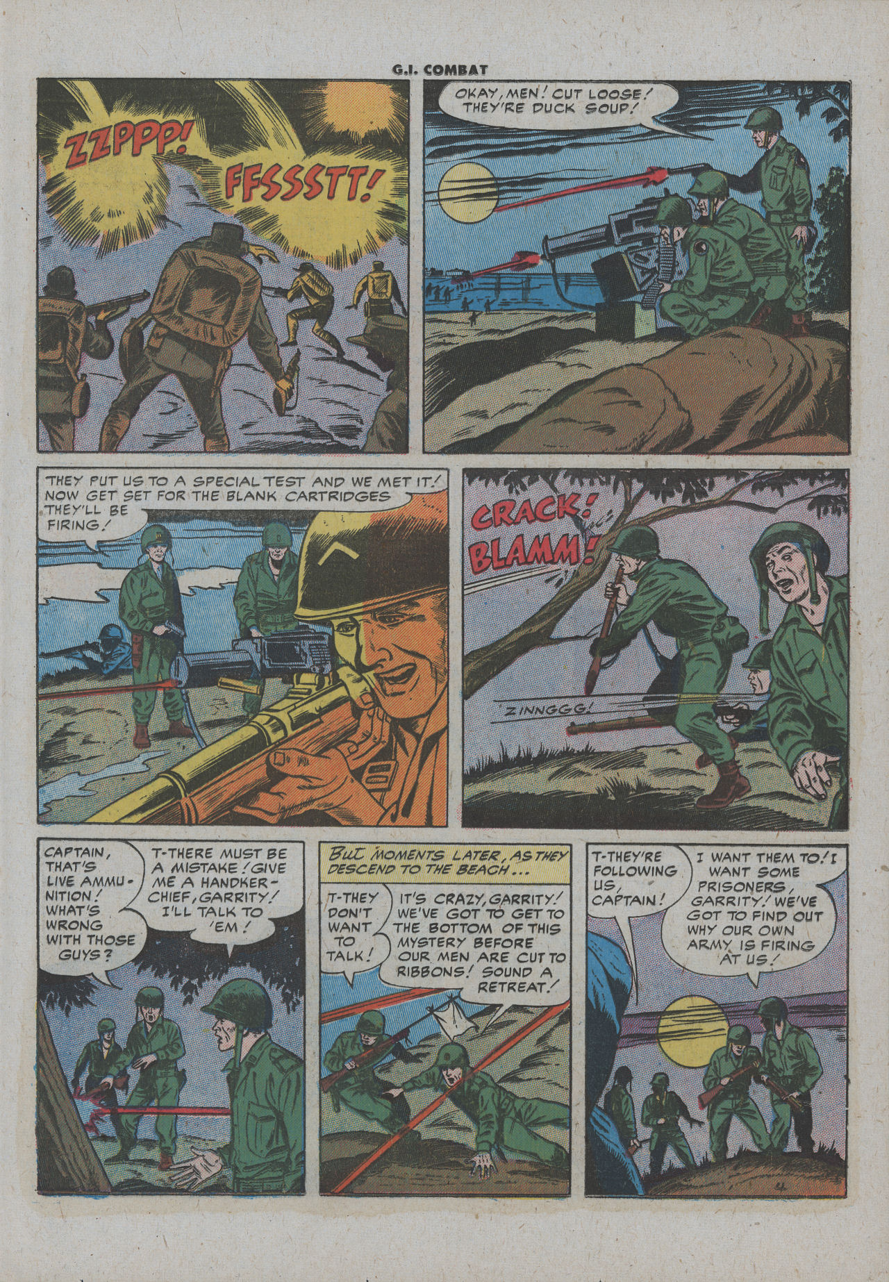 Read online G.I. Combat (1952) comic -  Issue #40 - 21