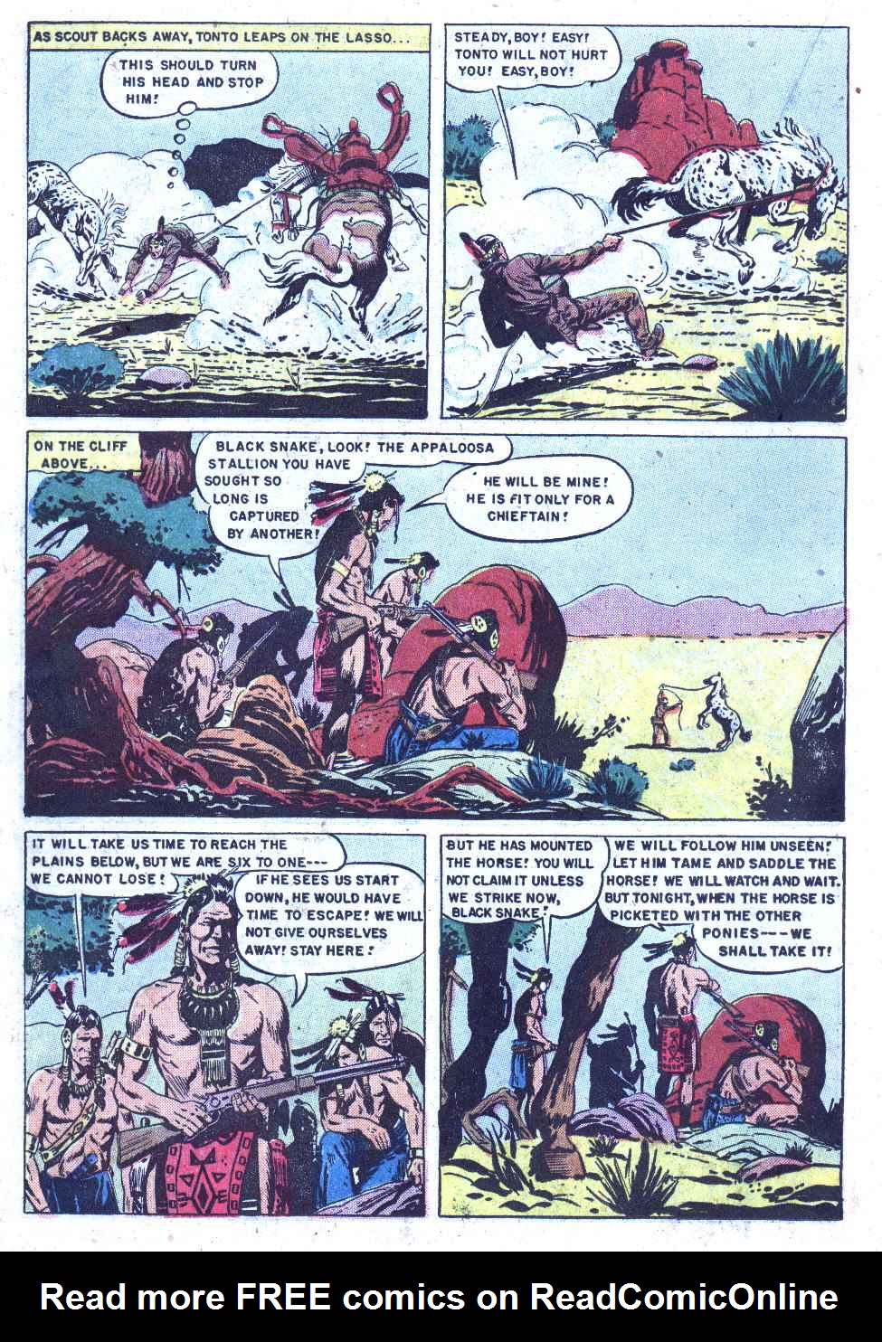 Read online Lone Ranger's Companion Tonto comic -  Issue #10 - 22