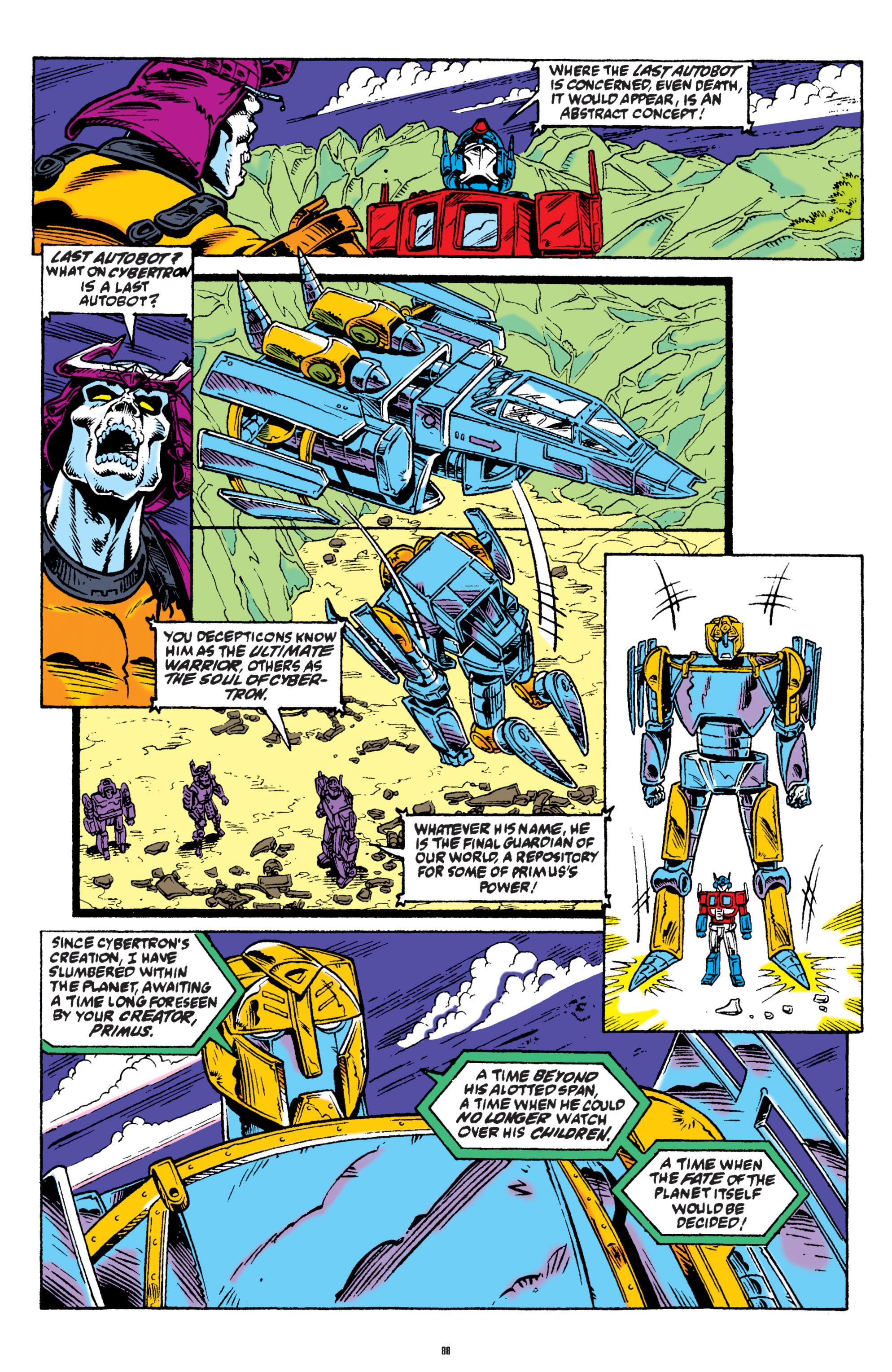 Read online The Transformers Classics comic -  Issue # TPB 7 - 88