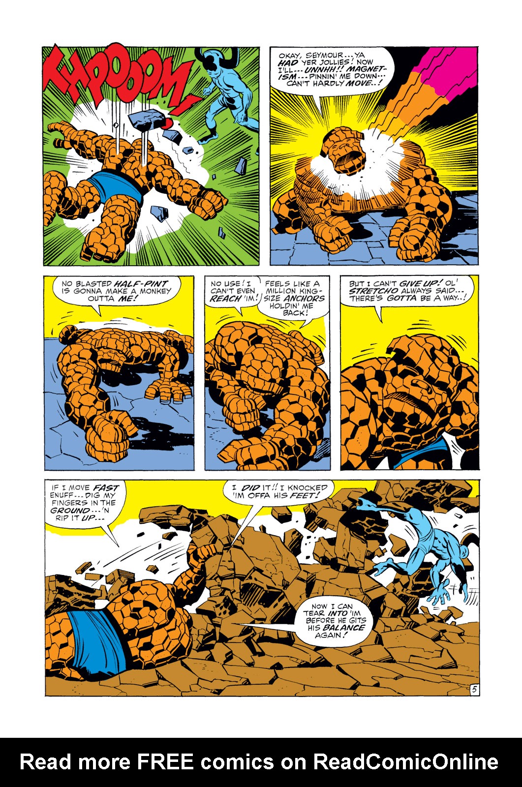 Read online Fantastic Four (1961) comic -  Issue #92 - 6