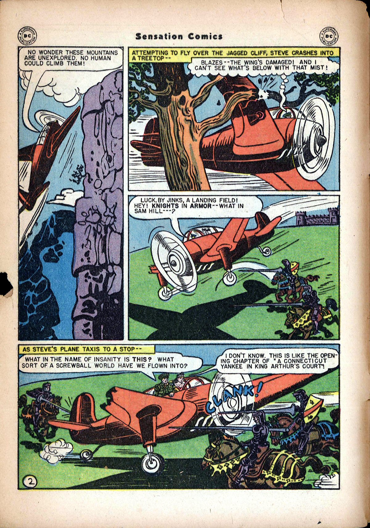 Read online Sensation (Mystery) Comics comic -  Issue #62 - 4